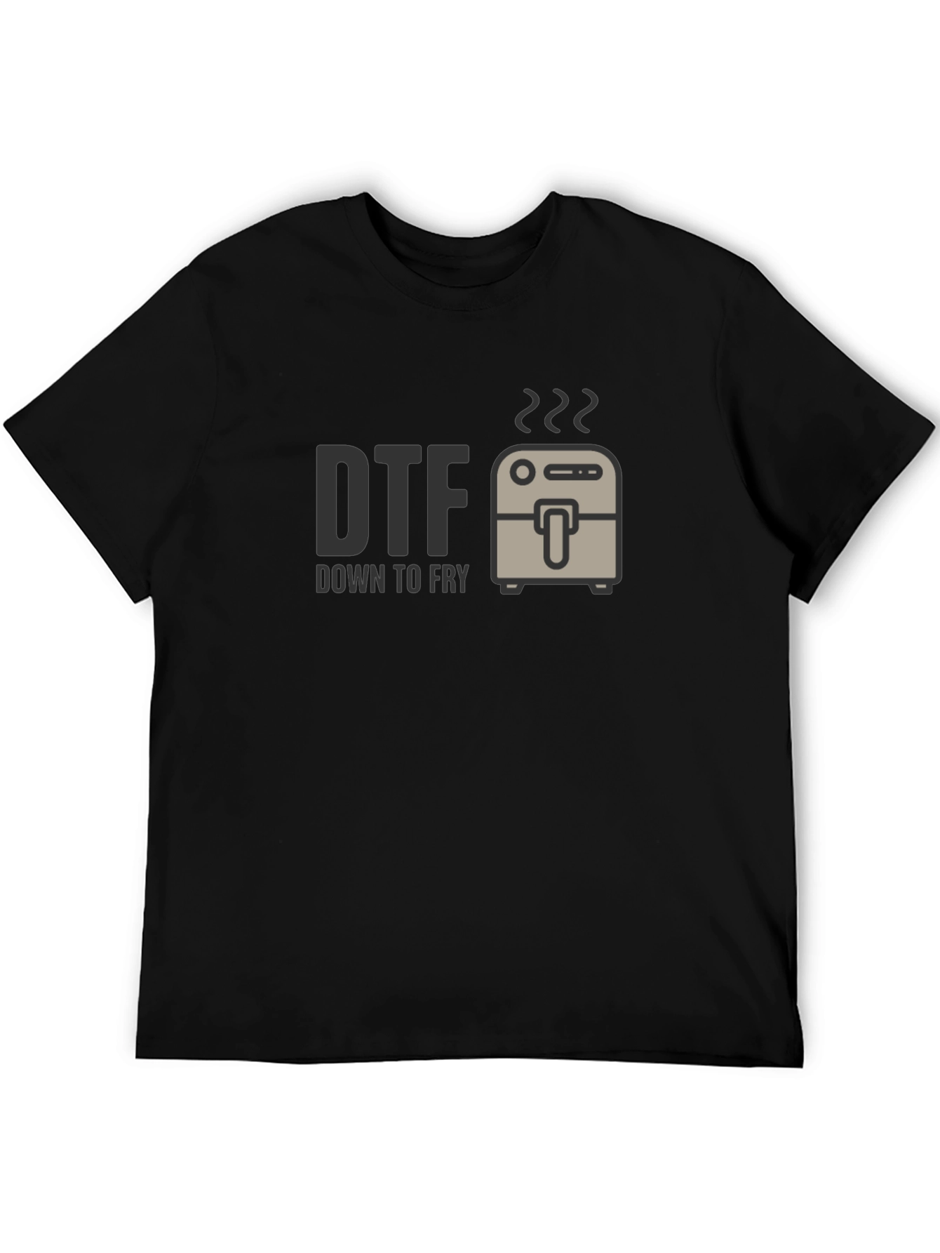 Down to Fry T-Shirt - DTF Funny Foodie Tee