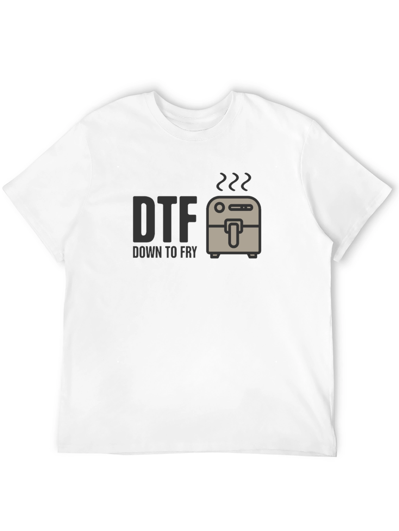 Down to Fry T-Shirt - DTF Funny Foodie Tee