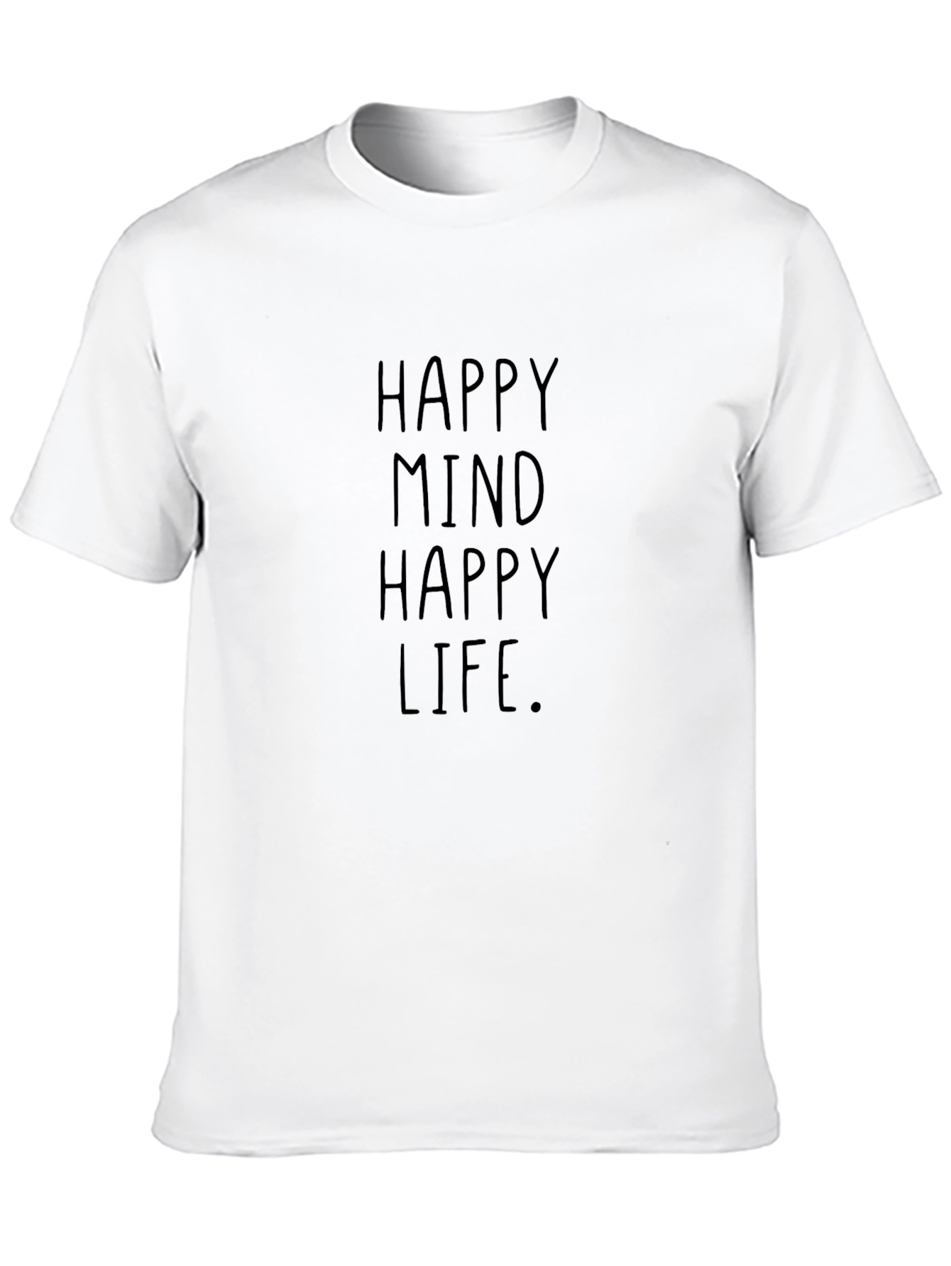 Happy Mind Happy Life Graphic Tee