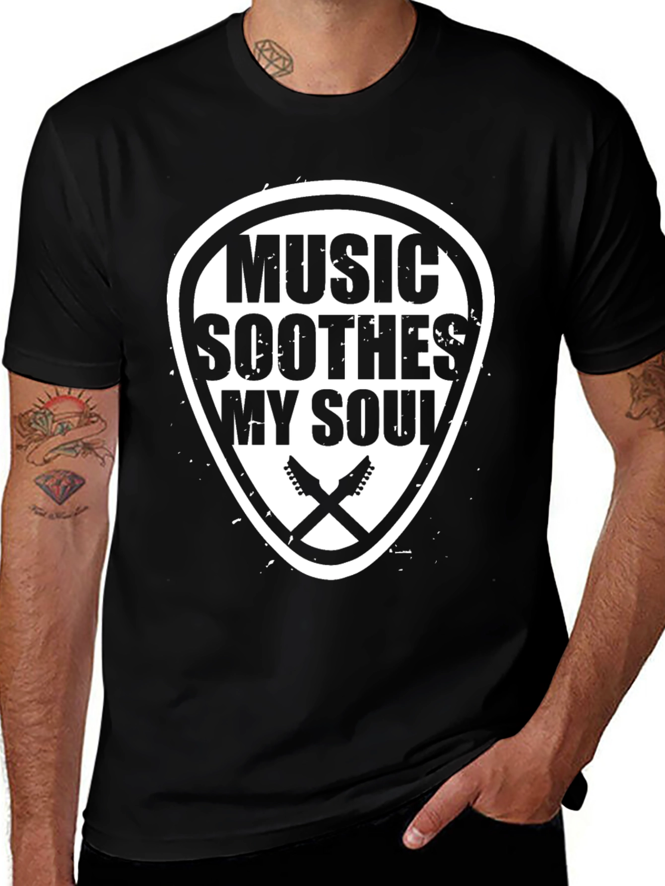 Music Soothes My Soul Graphic Tee