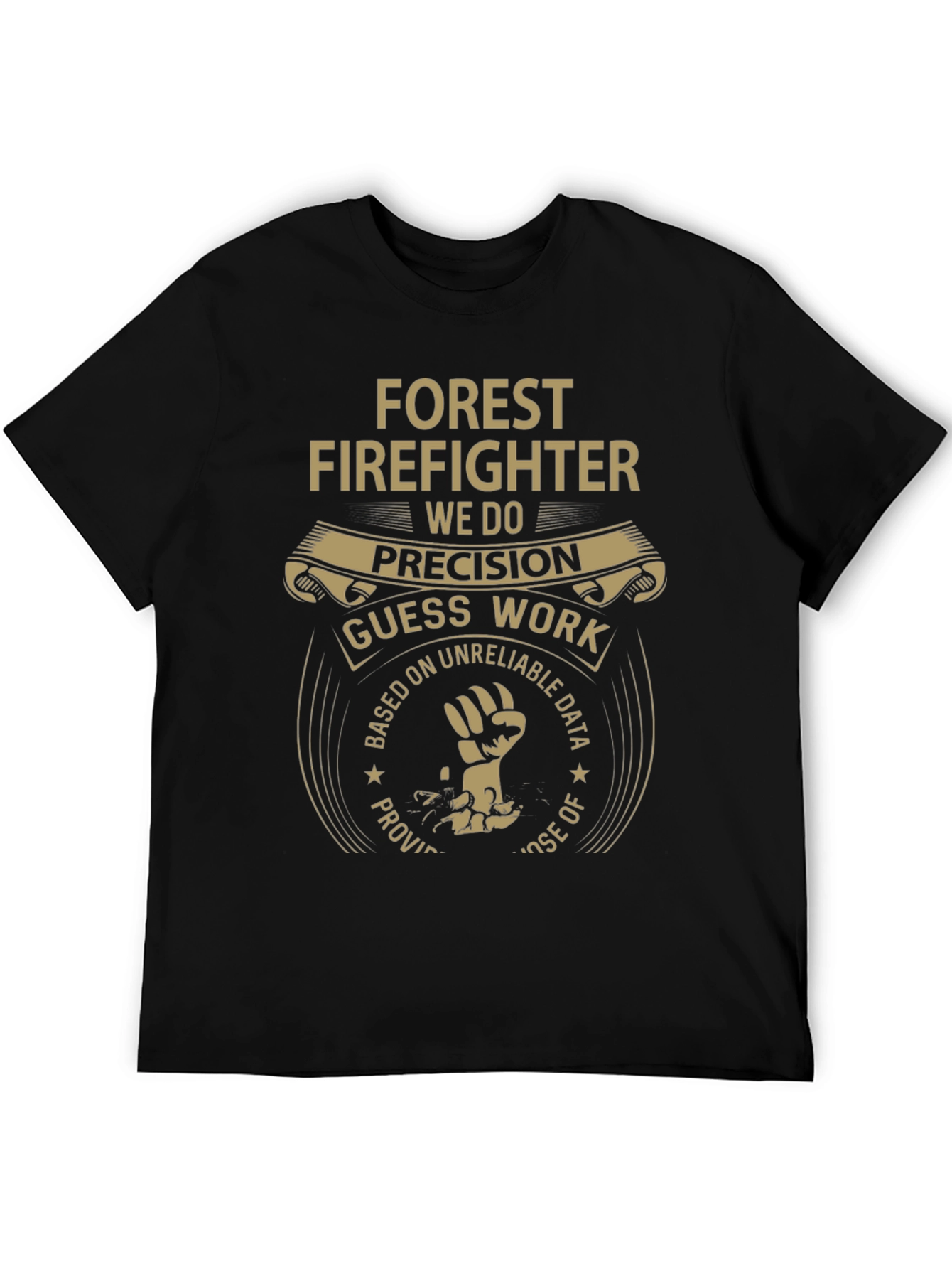 Forest Firefighter Graphic T-Shirt