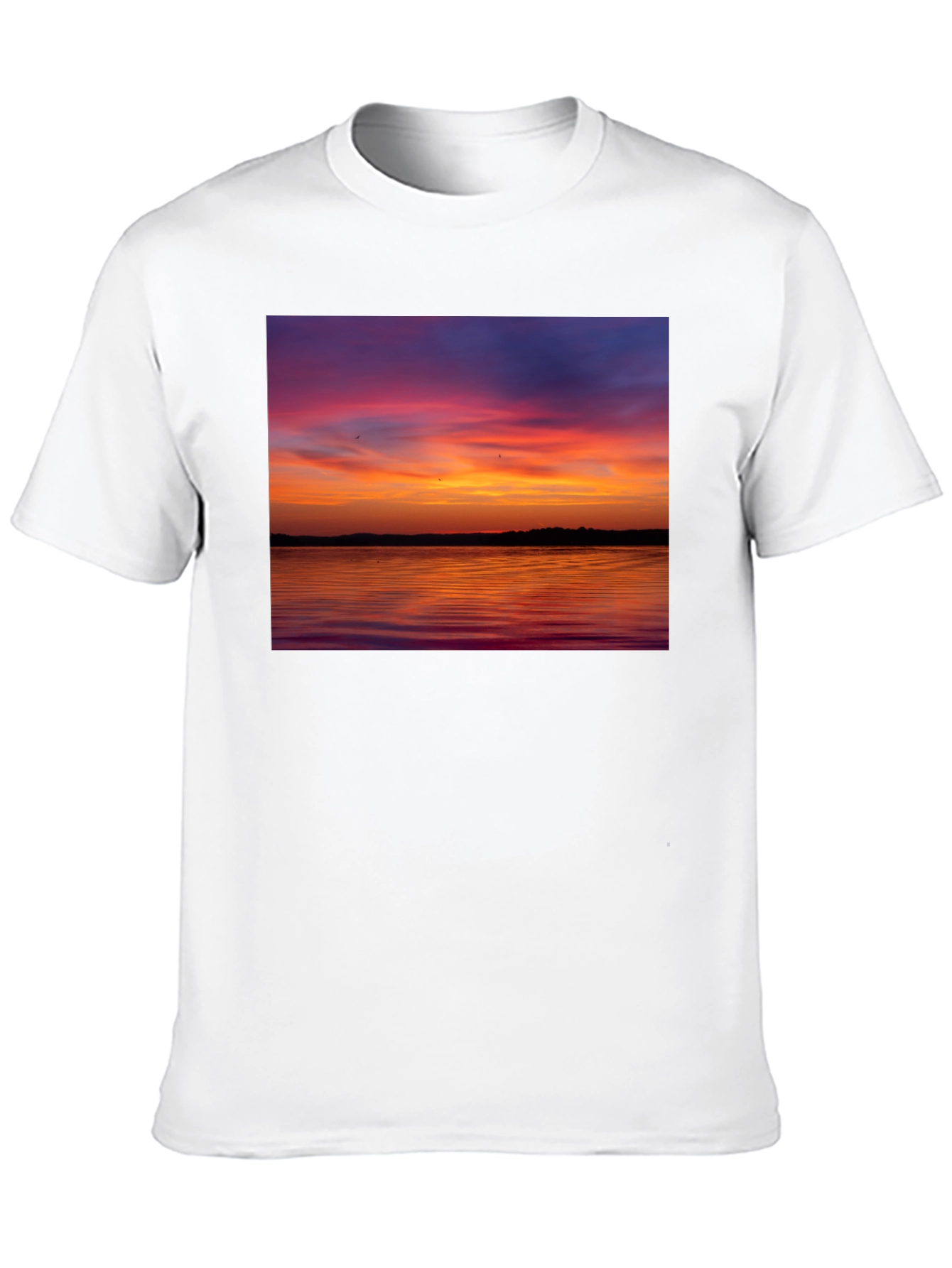 Sunset Lake Graphic T-Shirt