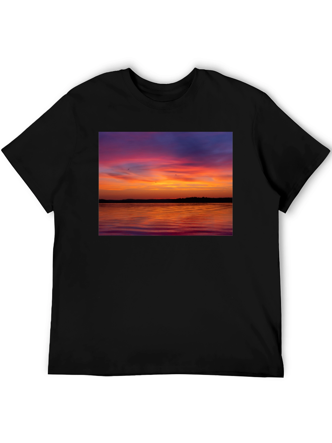 Sunset Lake Graphic T-Shirt