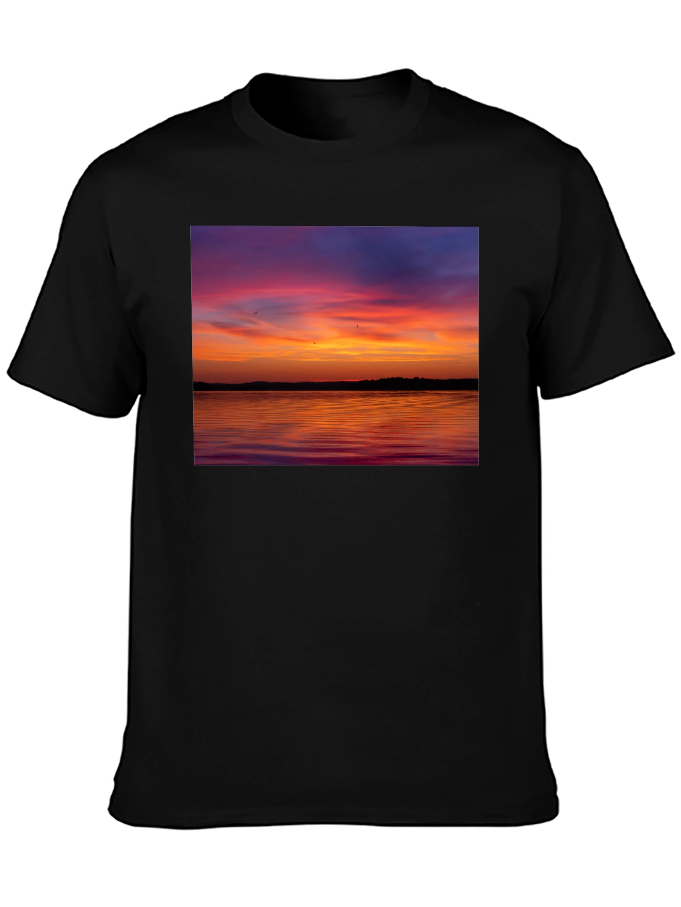 Sunset Lake Graphic T-Shirt