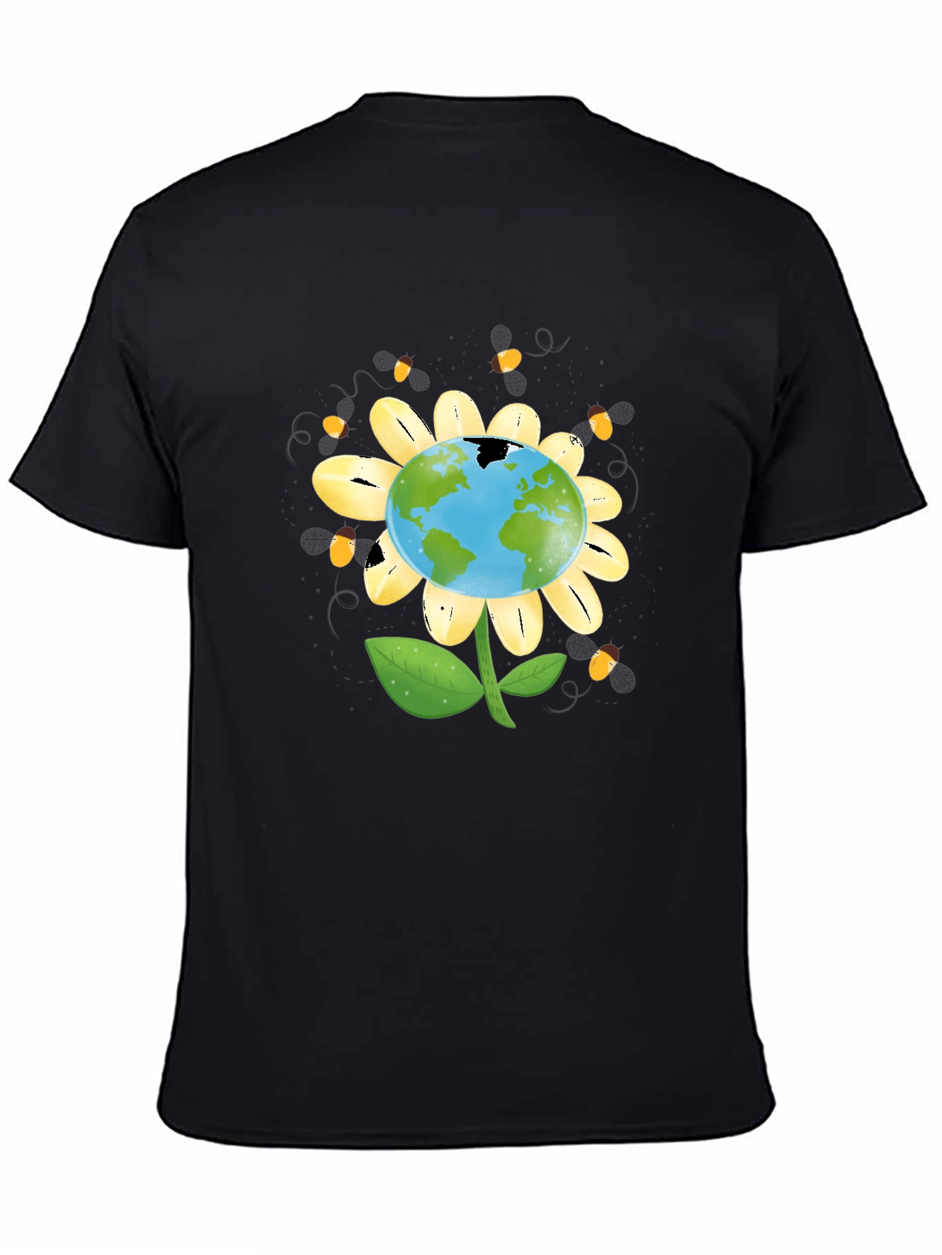 Earth Sunflower Graphic Tee