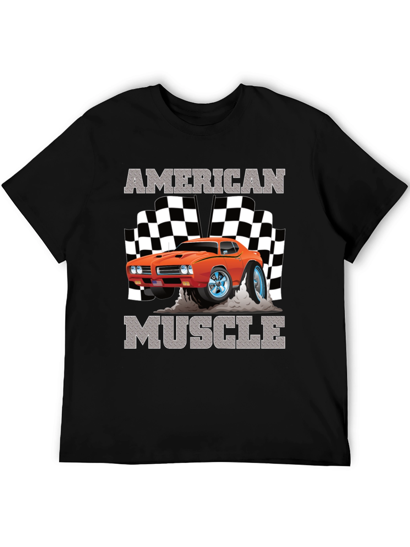 American Muscle Car Graphic T-Shirt