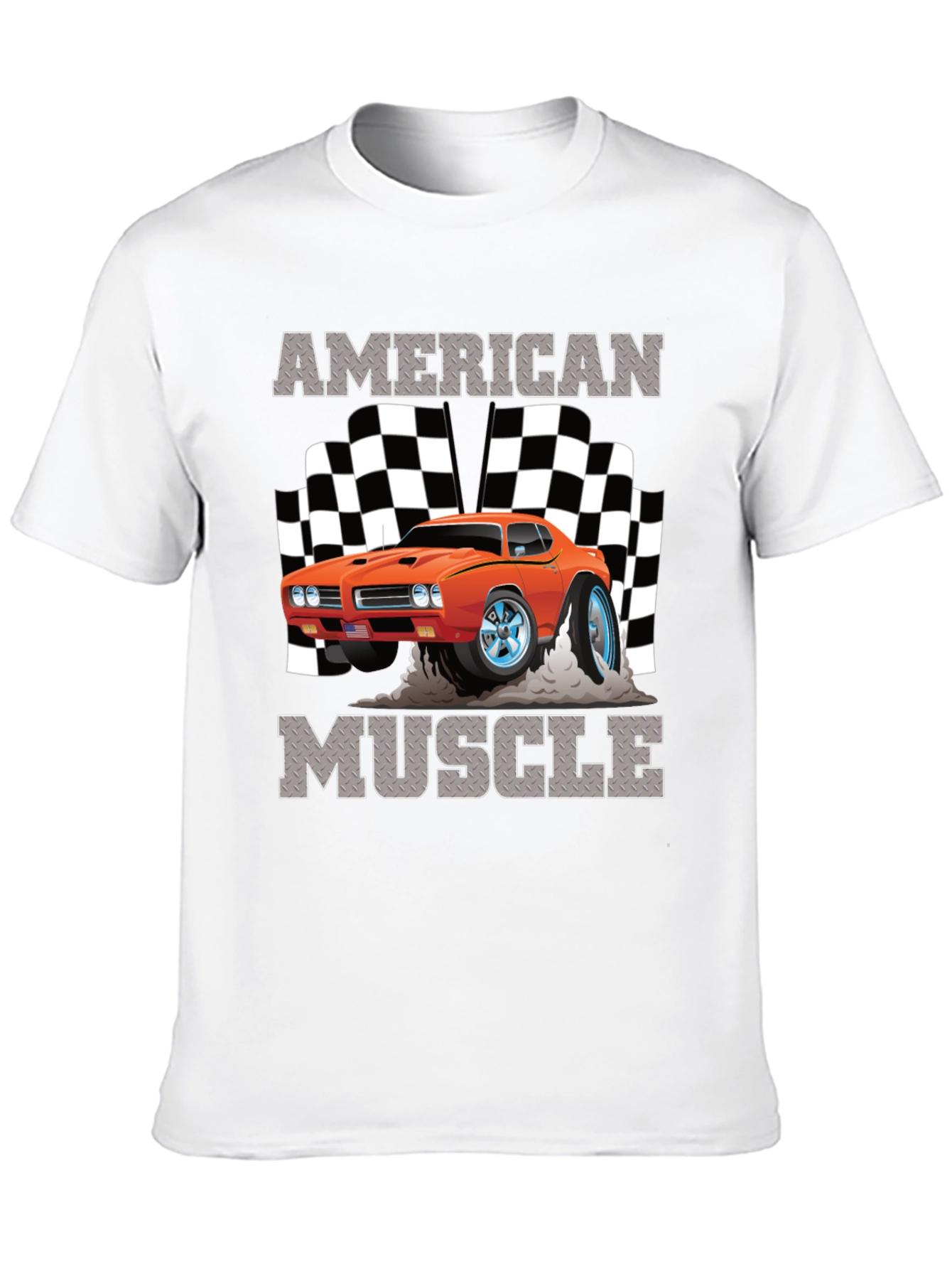 American Muscle Car Graphic T-Shirt