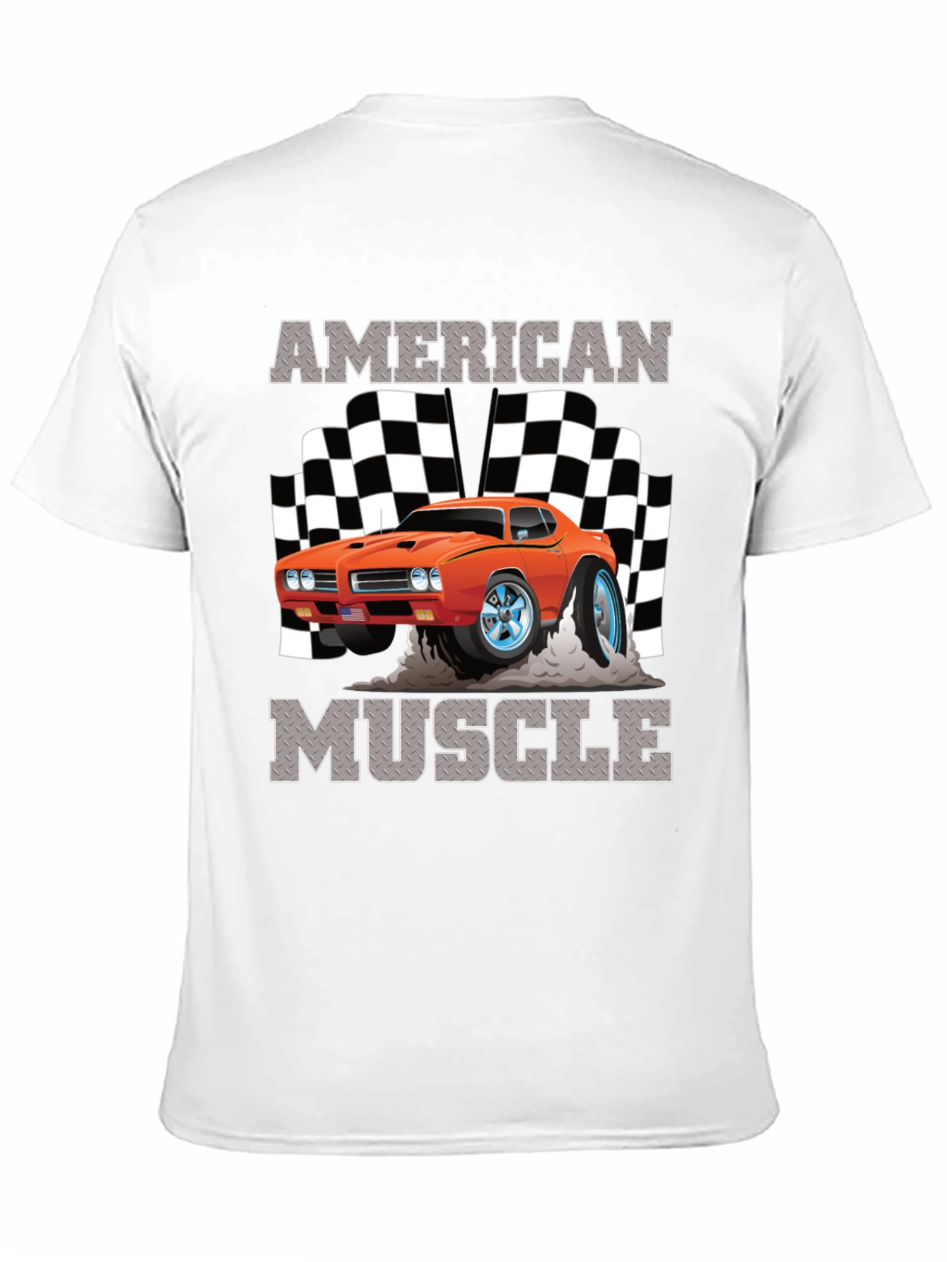 American Muscle Car Graphic T-Shirt