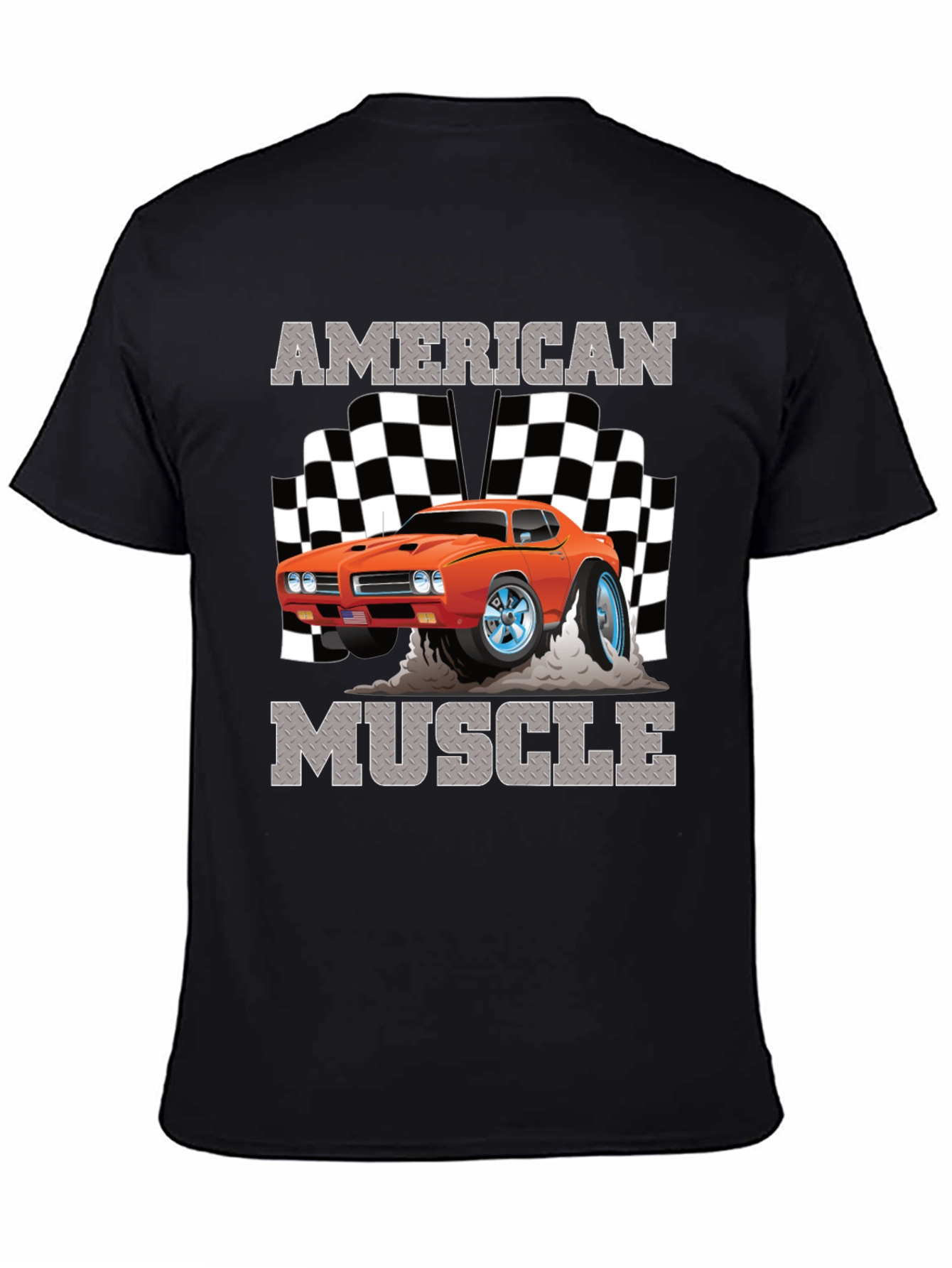 American Muscle Car Graphic T-Shirt
