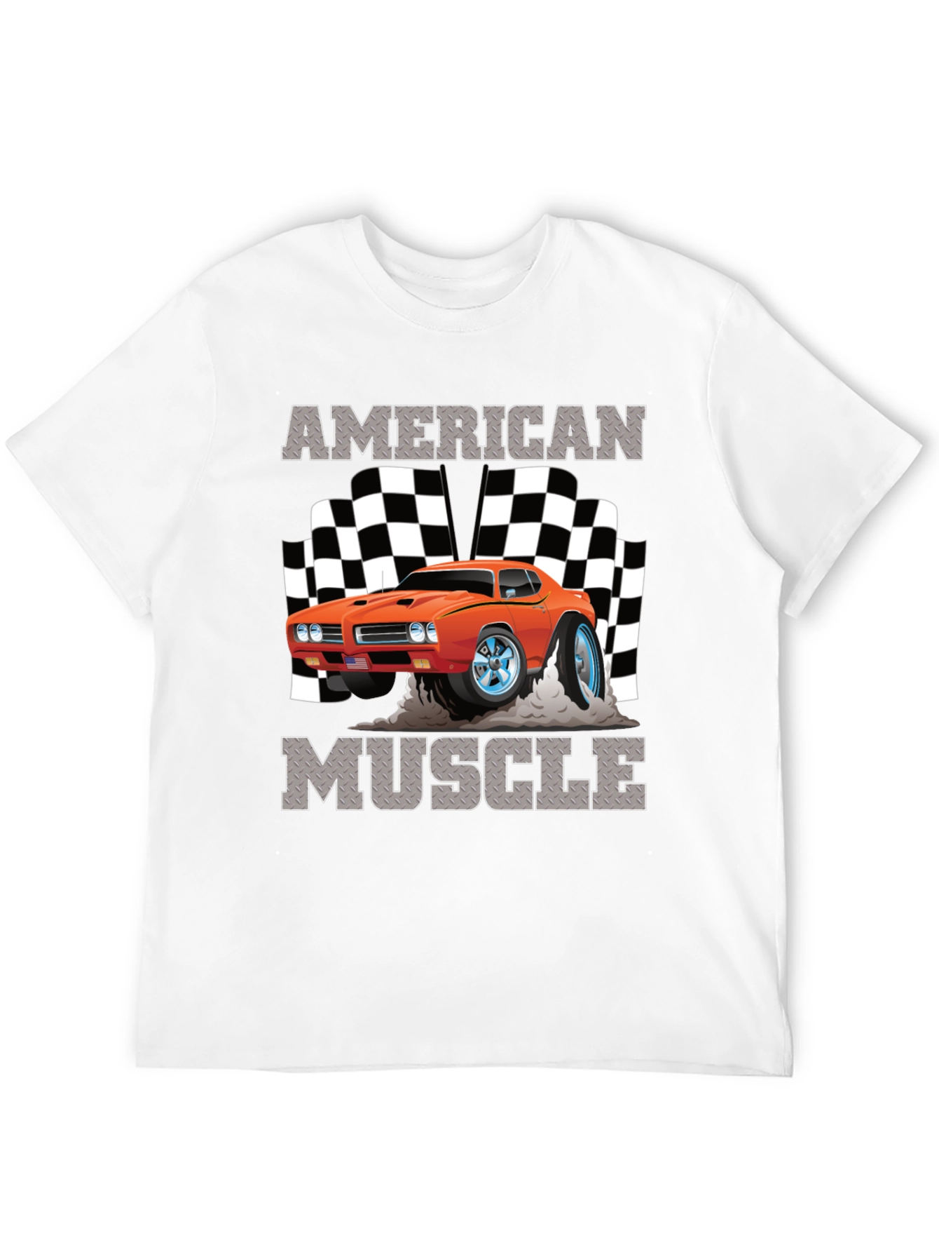 American Muscle Car Graphic T-Shirt
