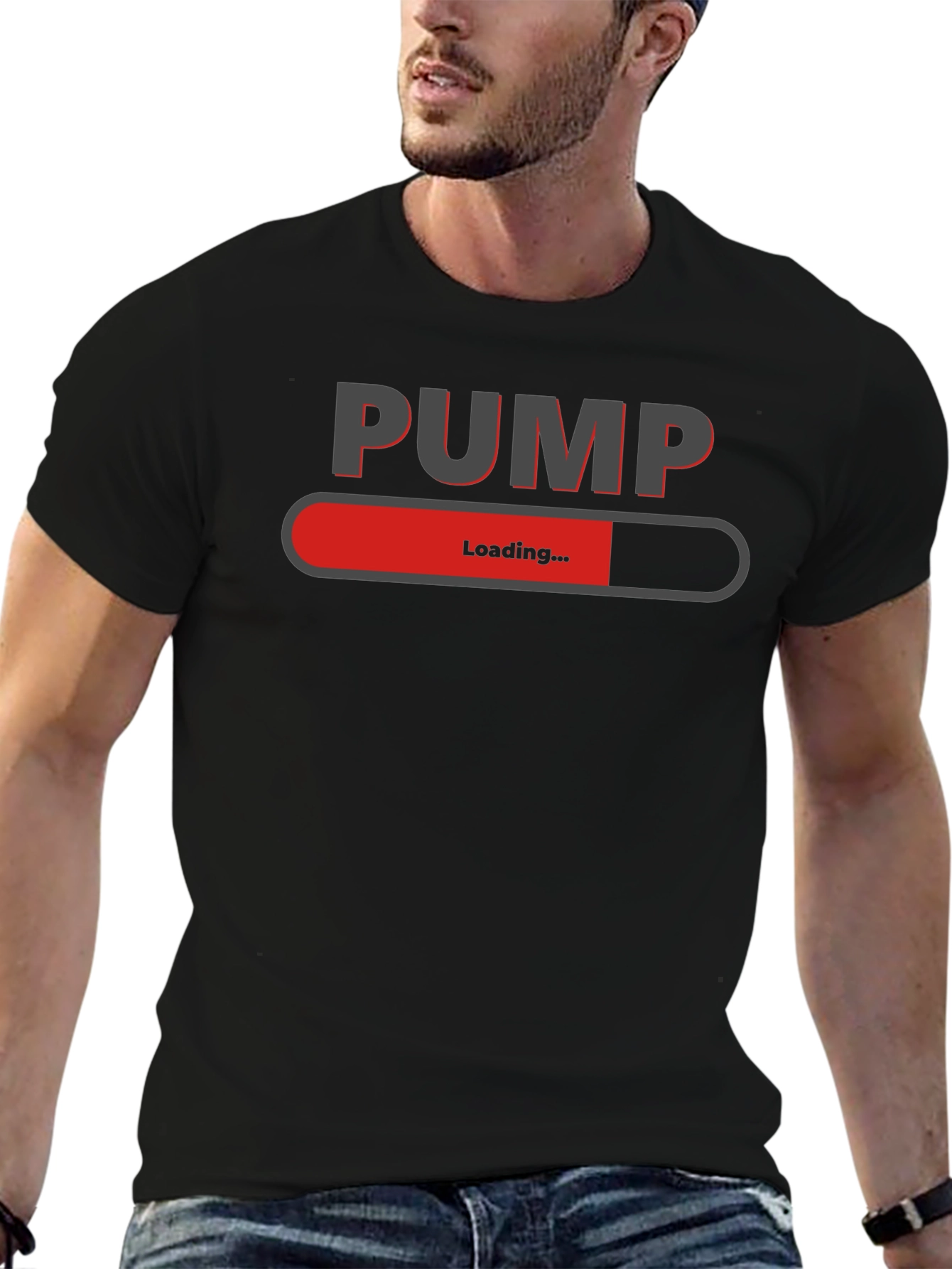 PUMP Loading Gym T-Shirt - Workout Ready!