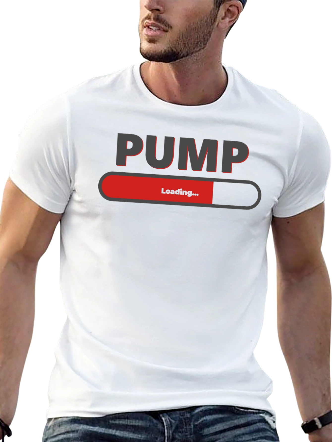 PUMP Loading Gym T-Shirt - Workout Ready!