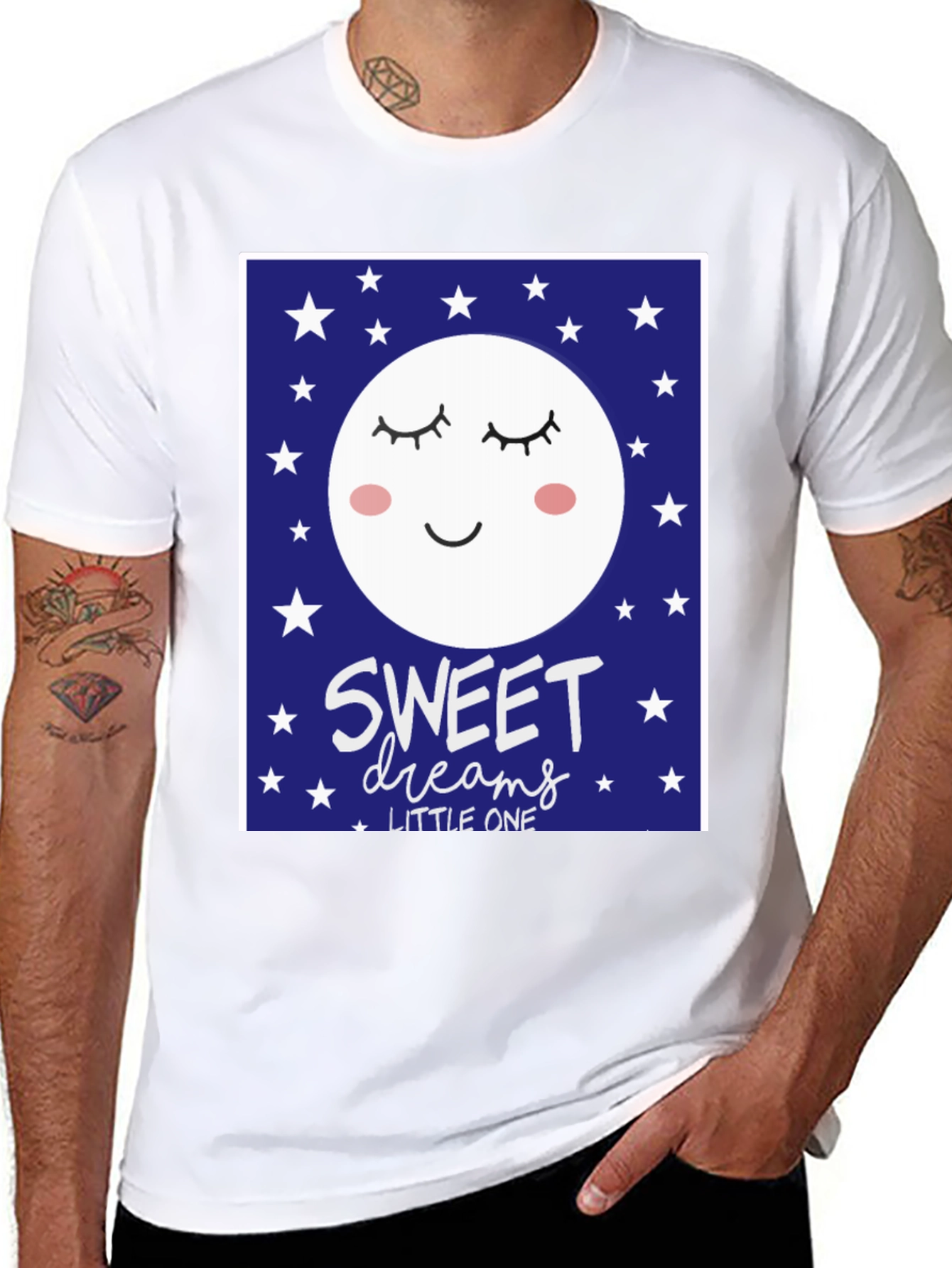Sweet Dreams Little One Moon T-Shirt