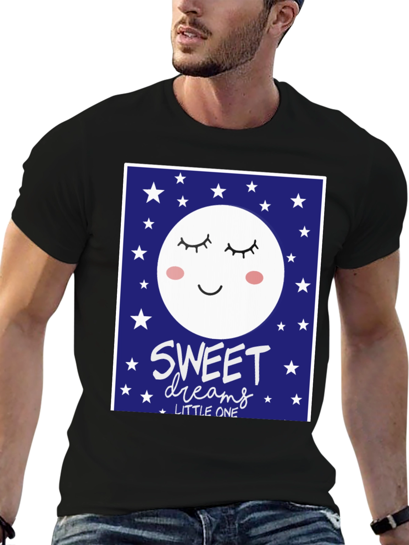 Sweet Dreams Little One Moon T-Shirt