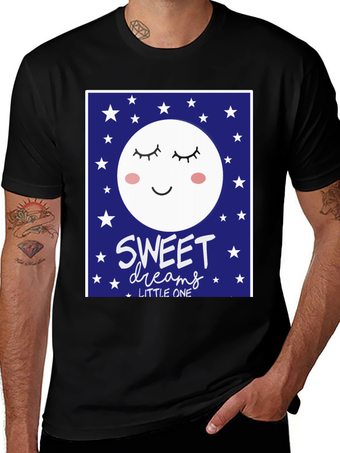 Sweet Dreams Little One Moon T-Shirt