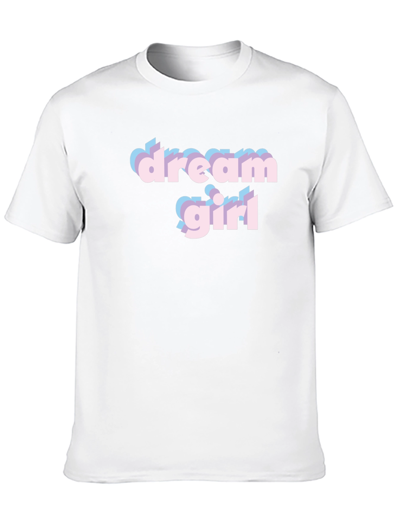 Dream Girl Graphic Tee - Stylish Black Cotton T-Shirt