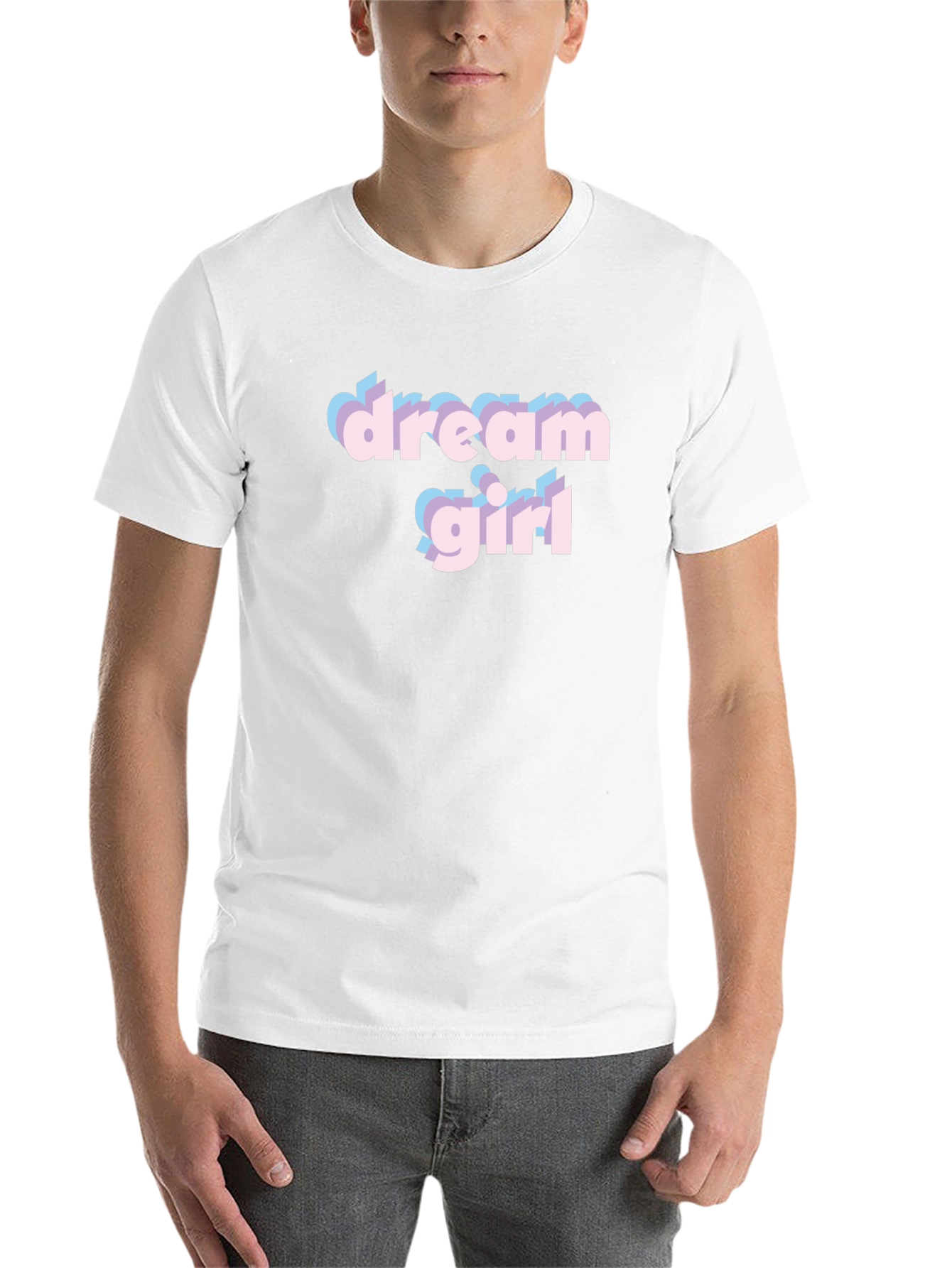 Dream Girl Graphic Tee - Stylish Black Cotton T-Shirt