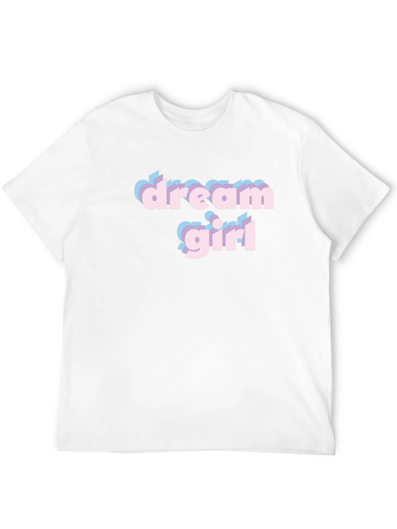 Dream Girl Graphic Tee - Stylish Black Cotton T-Shirt