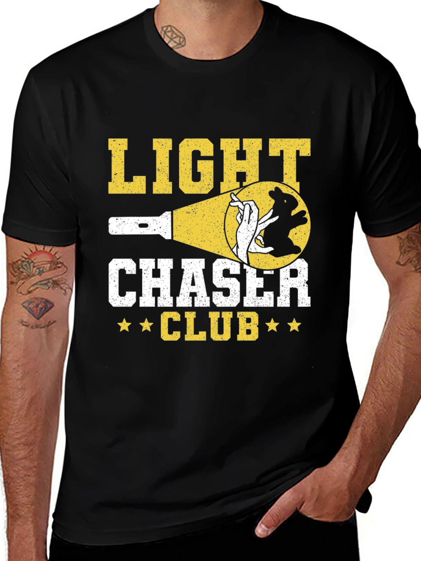 Light Chaser Club Graphic T-Shirt