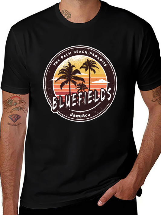 Bluefields Jamaica T-Shirt | Palm Beach Paradise Tee