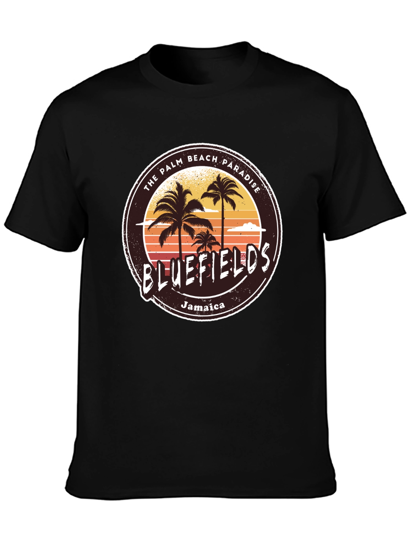 Bluefields Jamaica T-Shirt | Palm Beach Paradise Tee