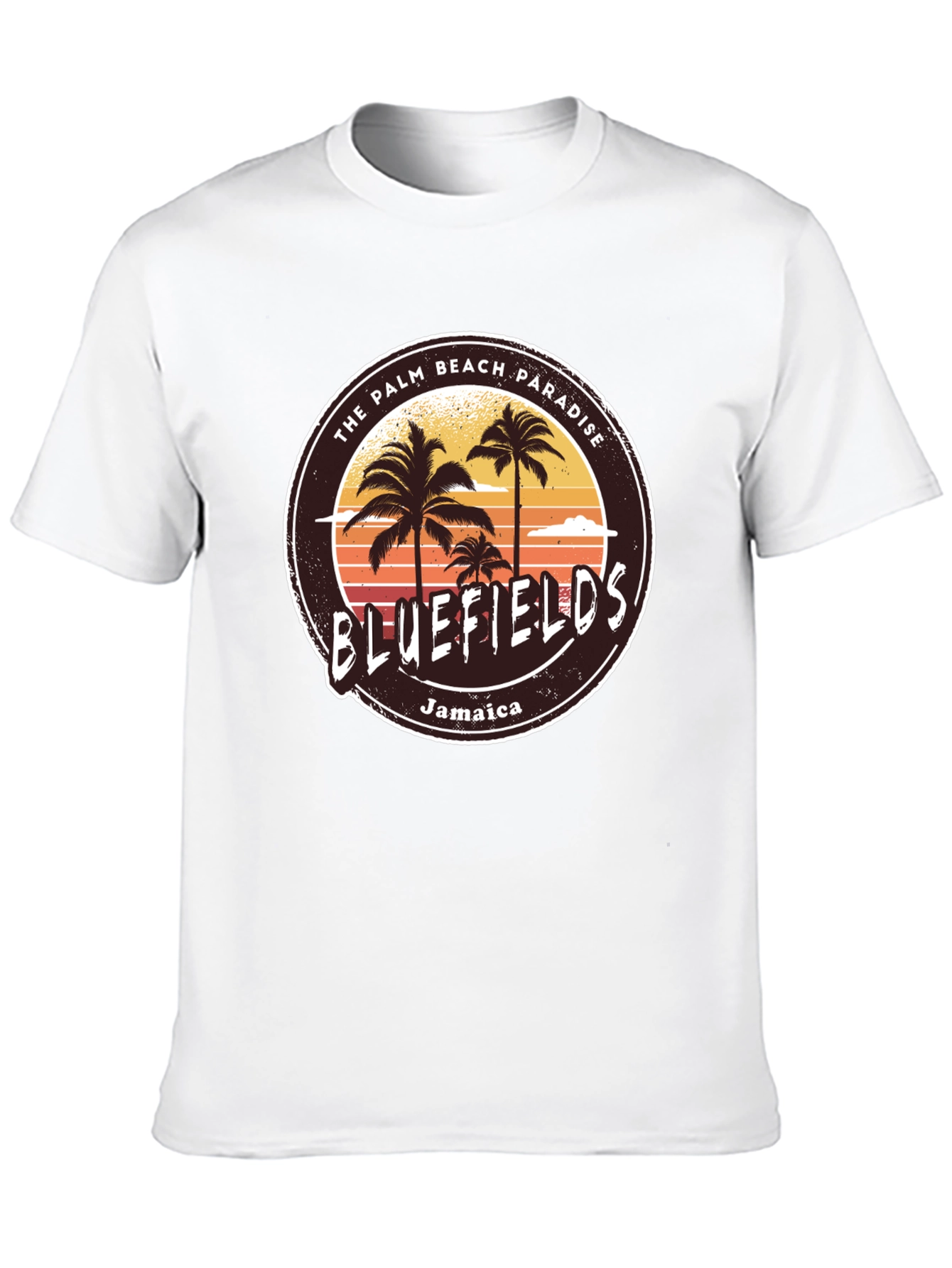 Bluefields Jamaica T-Shirt | Palm Beach Paradise Tee