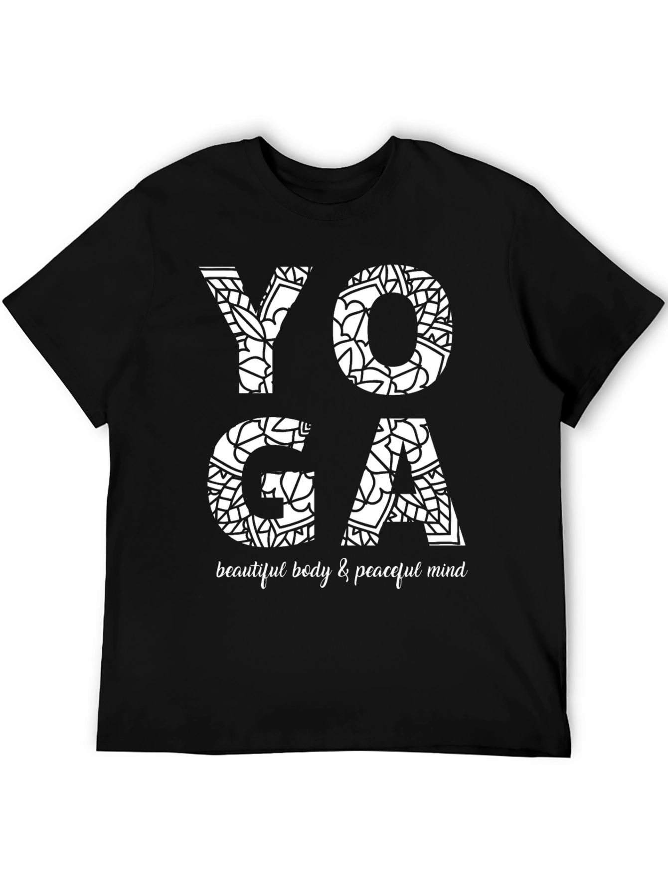 Yoga Mandala T-Shirt - Beautiful Body & Peaceful Mind