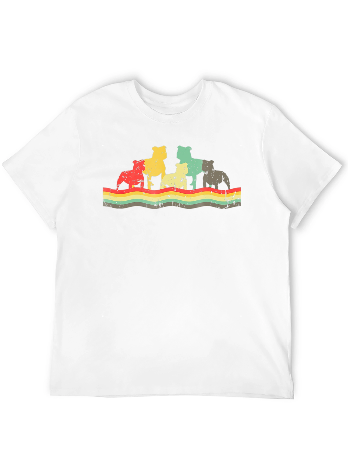 Retro Bulldog Graphic Tee