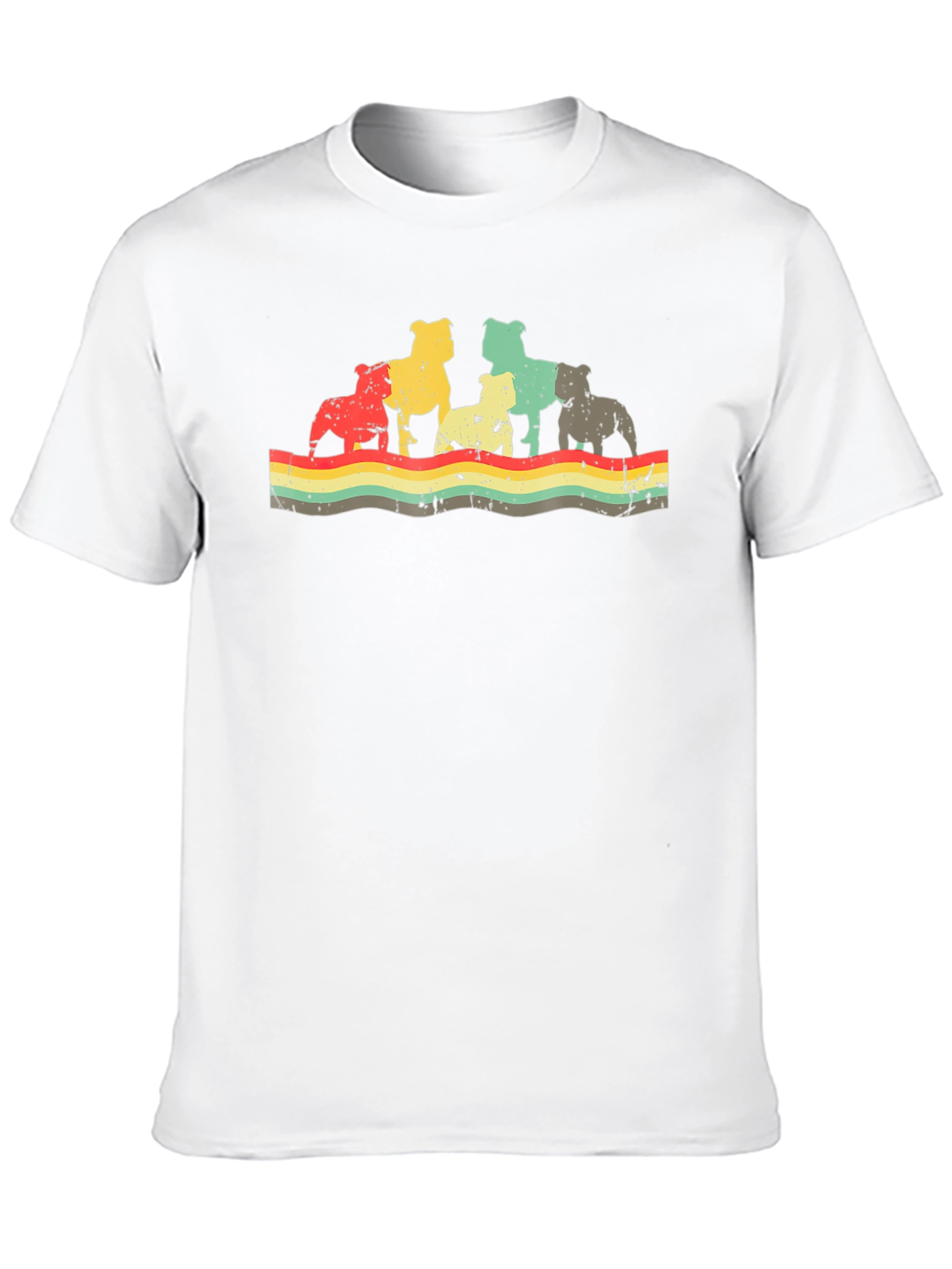Retro Bulldog Graphic Tee