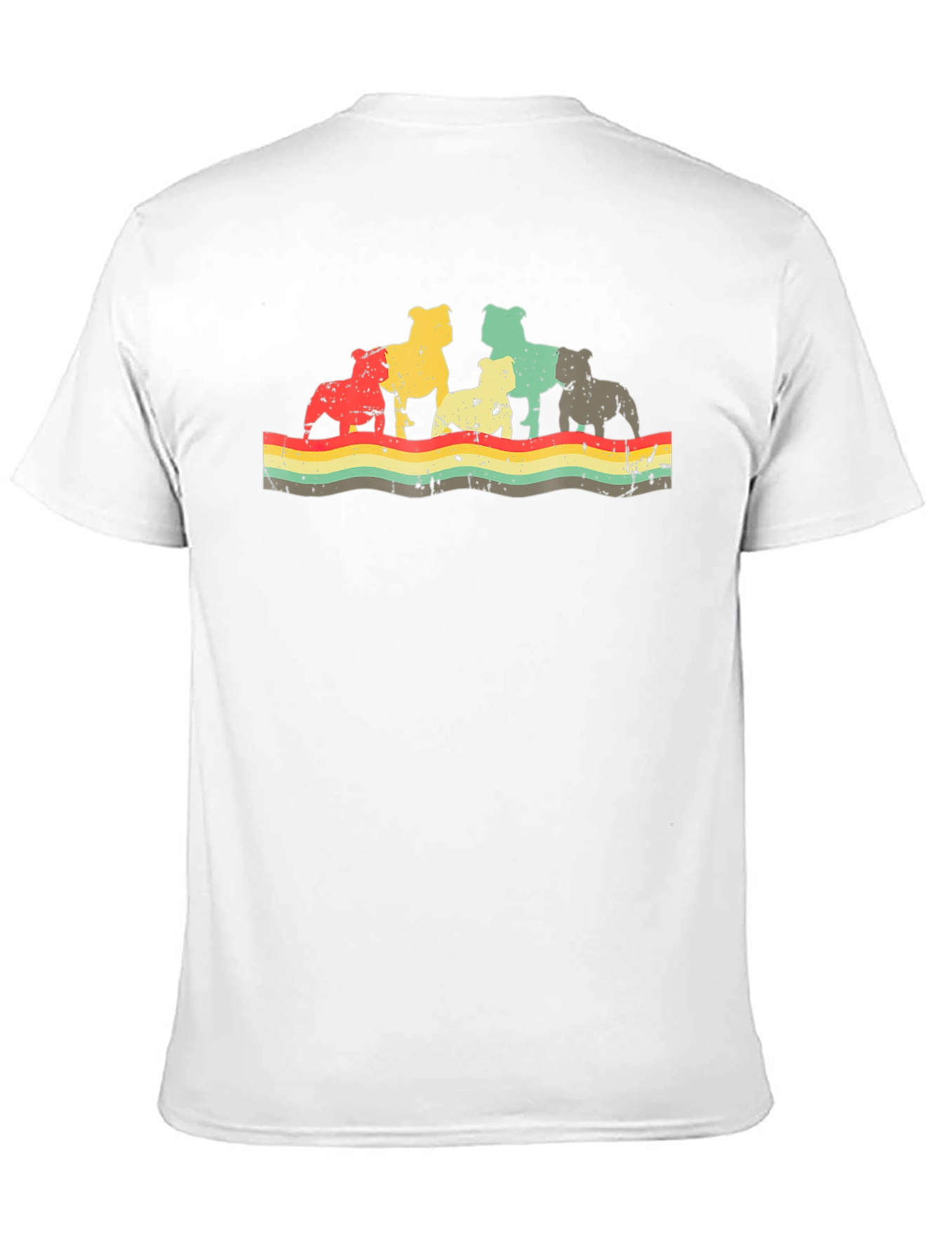 Retro Bulldog Graphic Tee