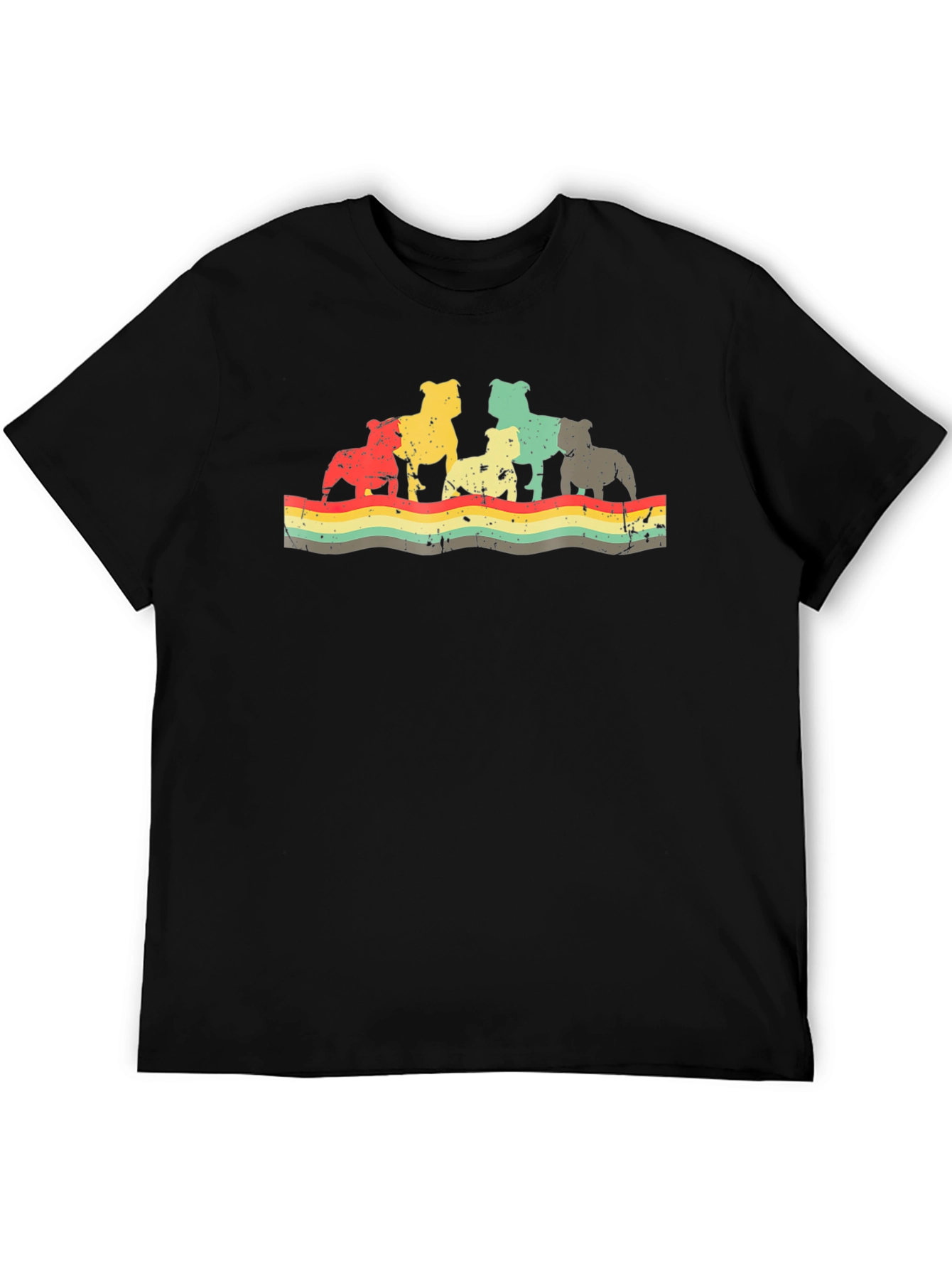 Retro Bulldog Graphic Tee