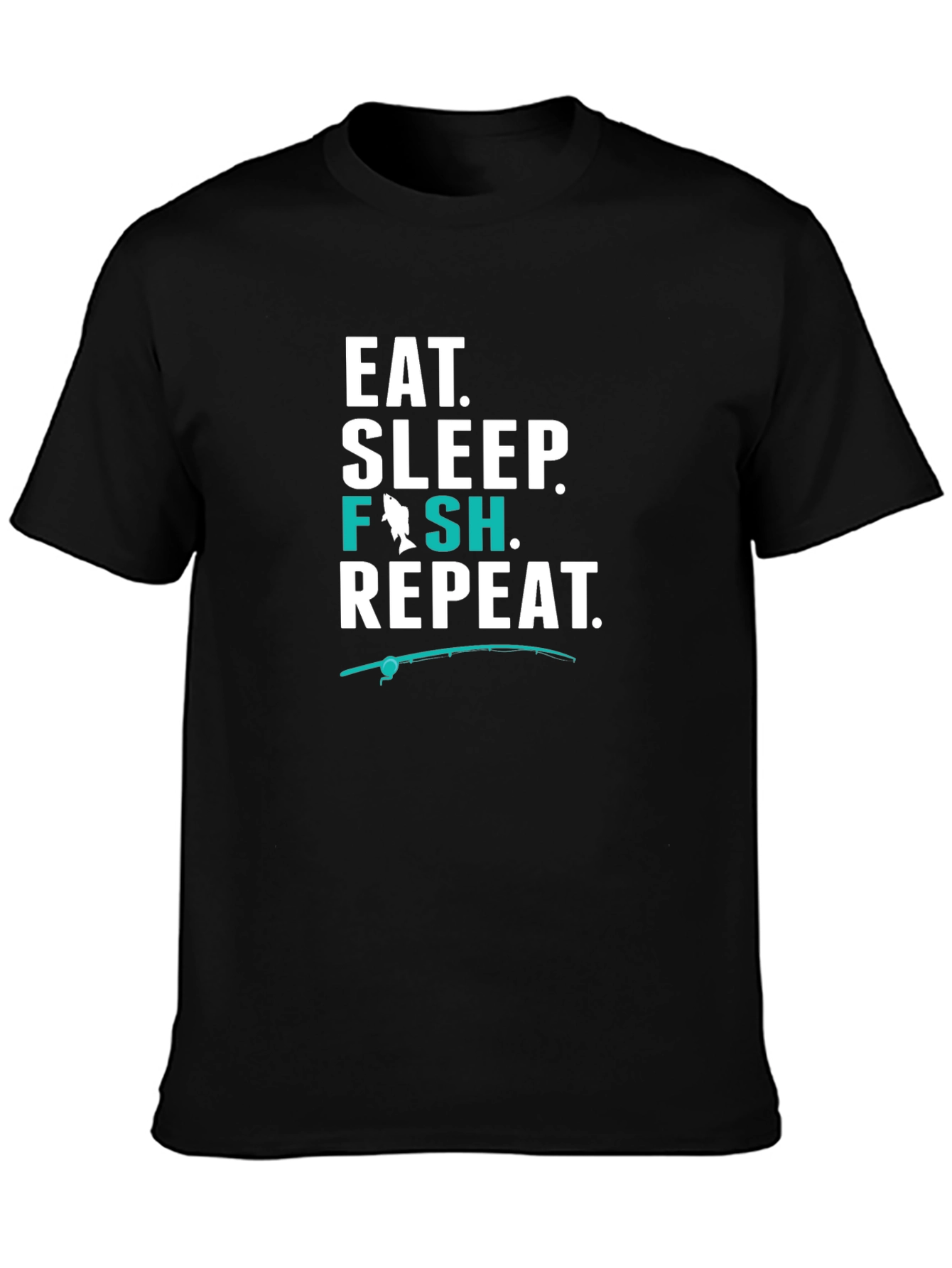 Eat Sleep Fish Repeat T-Shirt