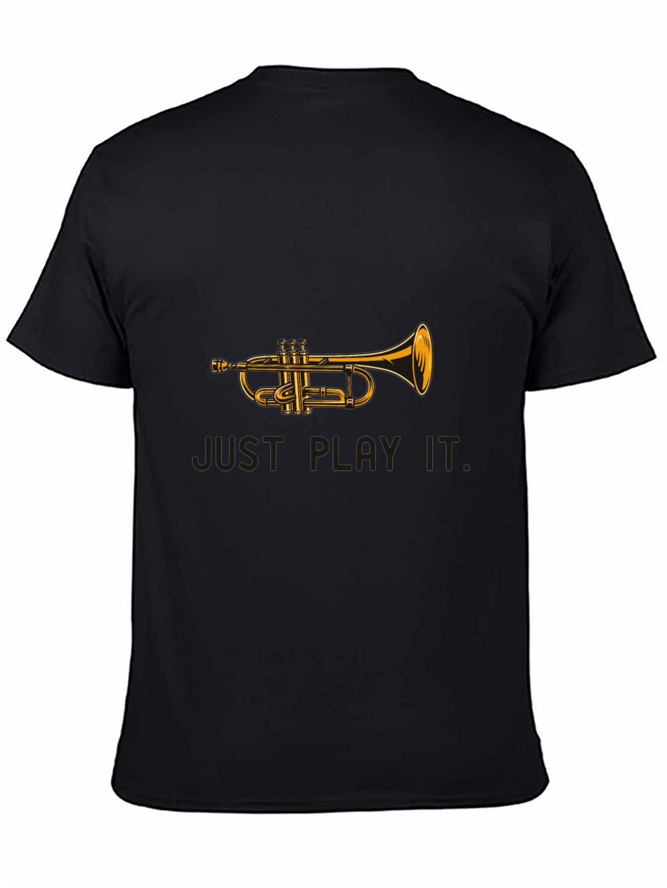 Trumpet Graphic Tee - Just Play It!
