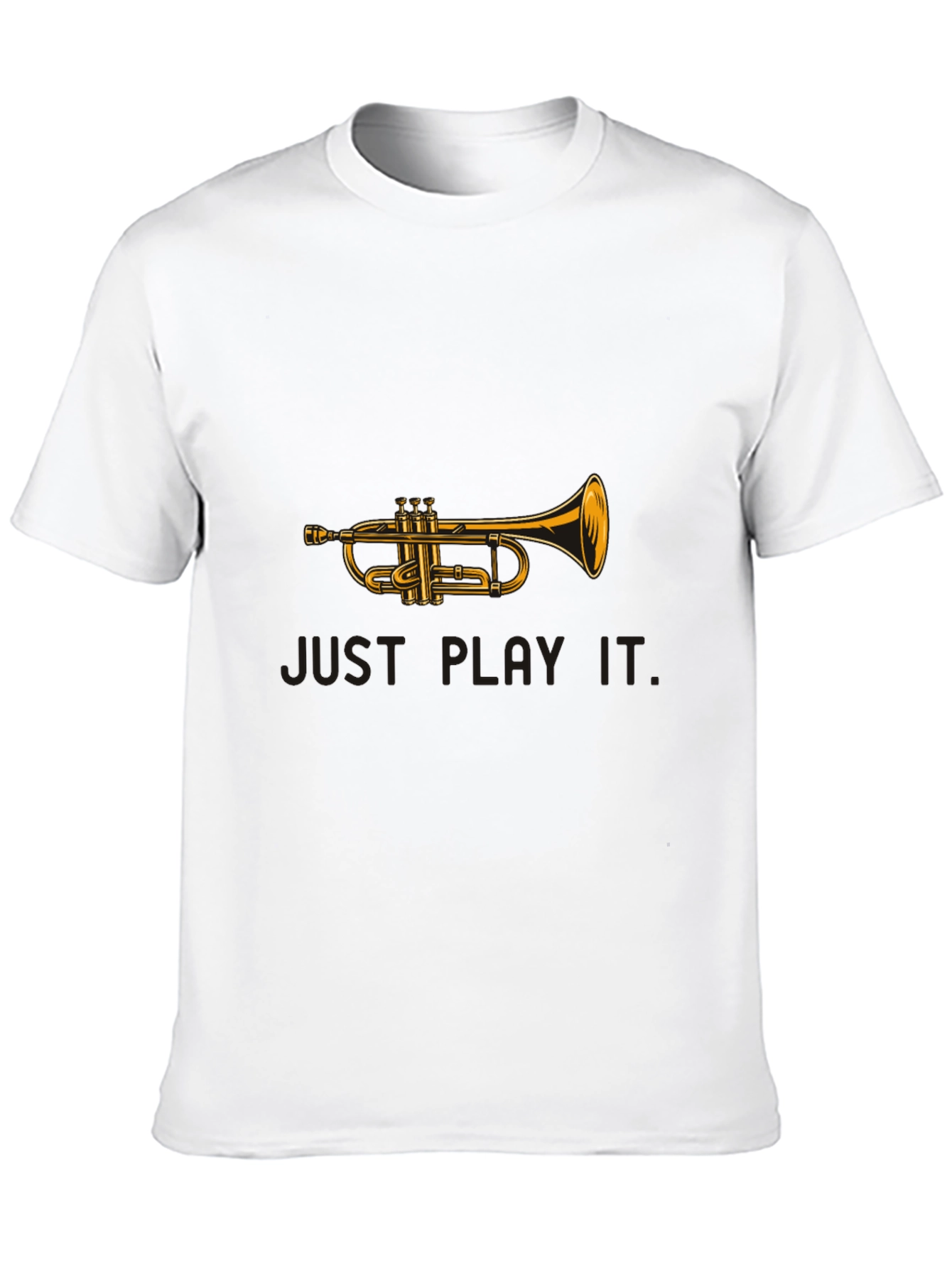 Trumpet Graphic Tee - Just Play It!