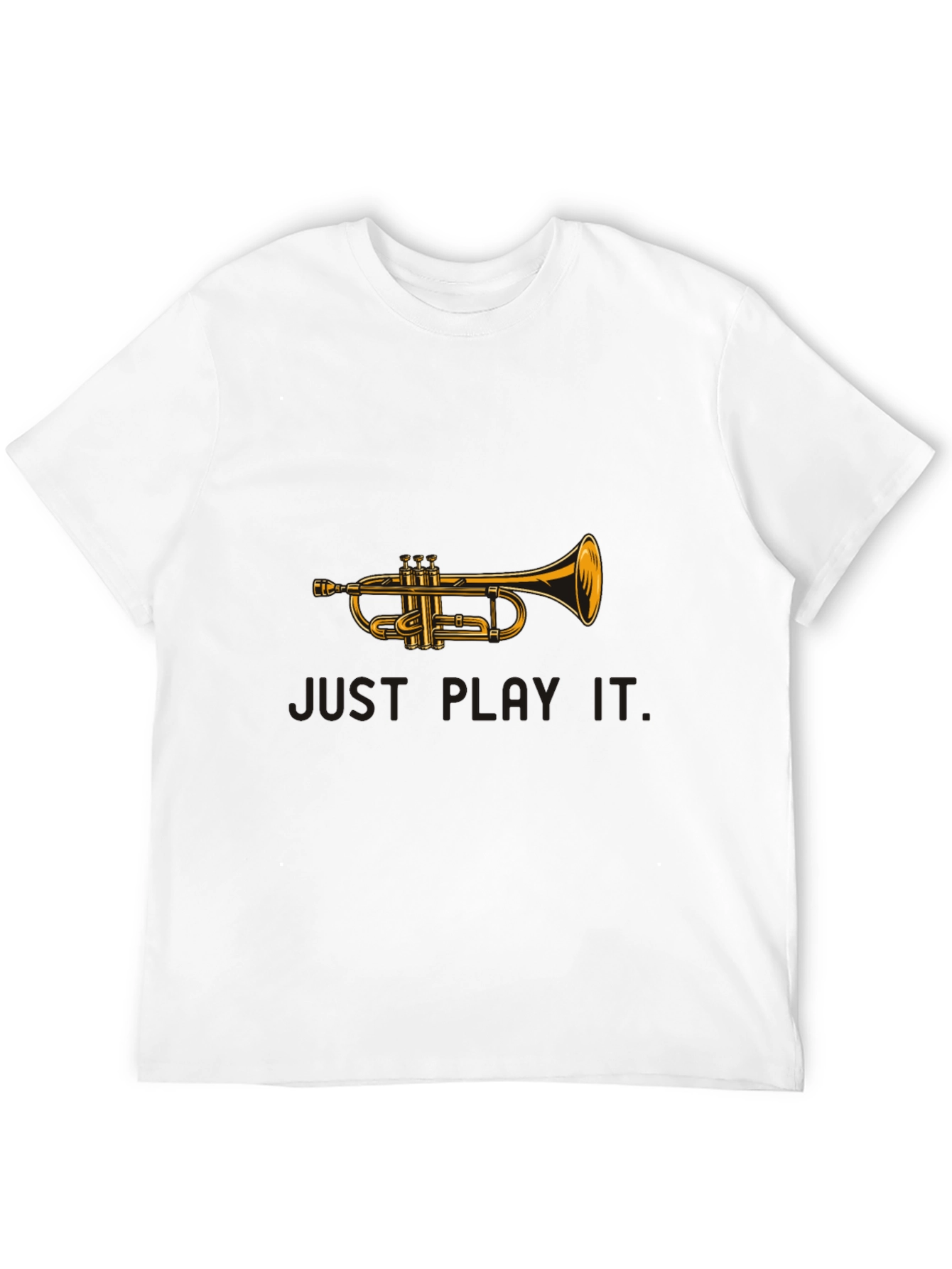 Trumpet Graphic Tee - Just Play It!
