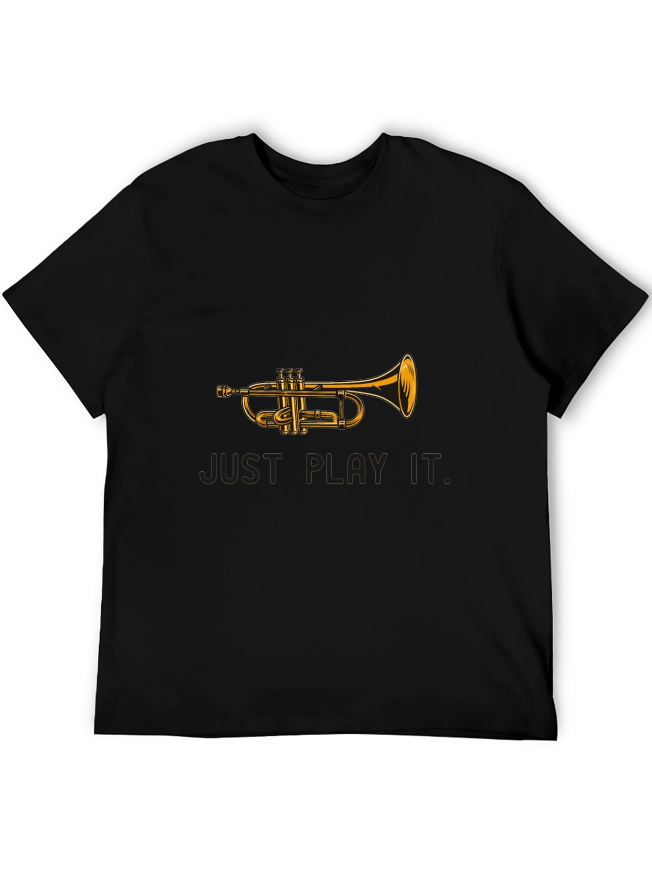Trumpet Graphic Tee - Just Play It!