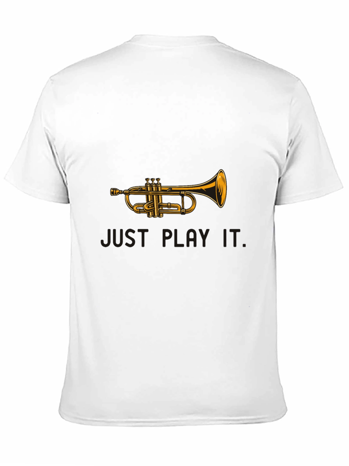 Trumpet Graphic Tee - Just Play It!