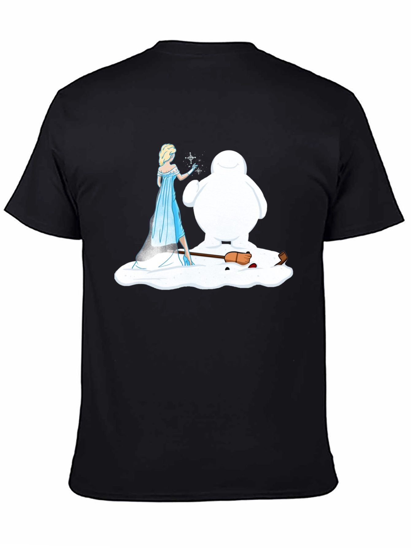 Elsa & Olaf Cartoon T-Shirt