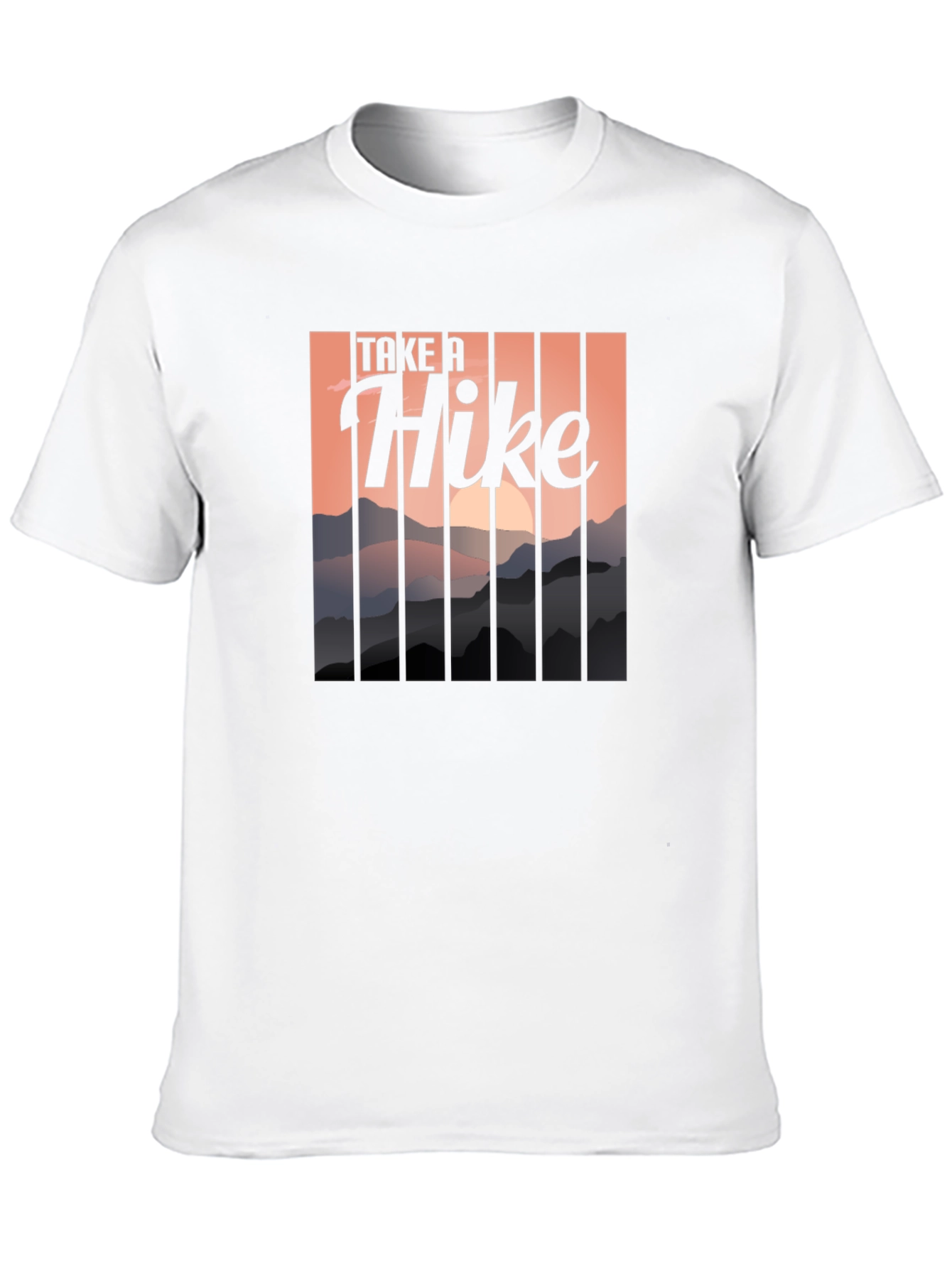 Take a Hike Graphic Tee - Mountain Adventure Shirt