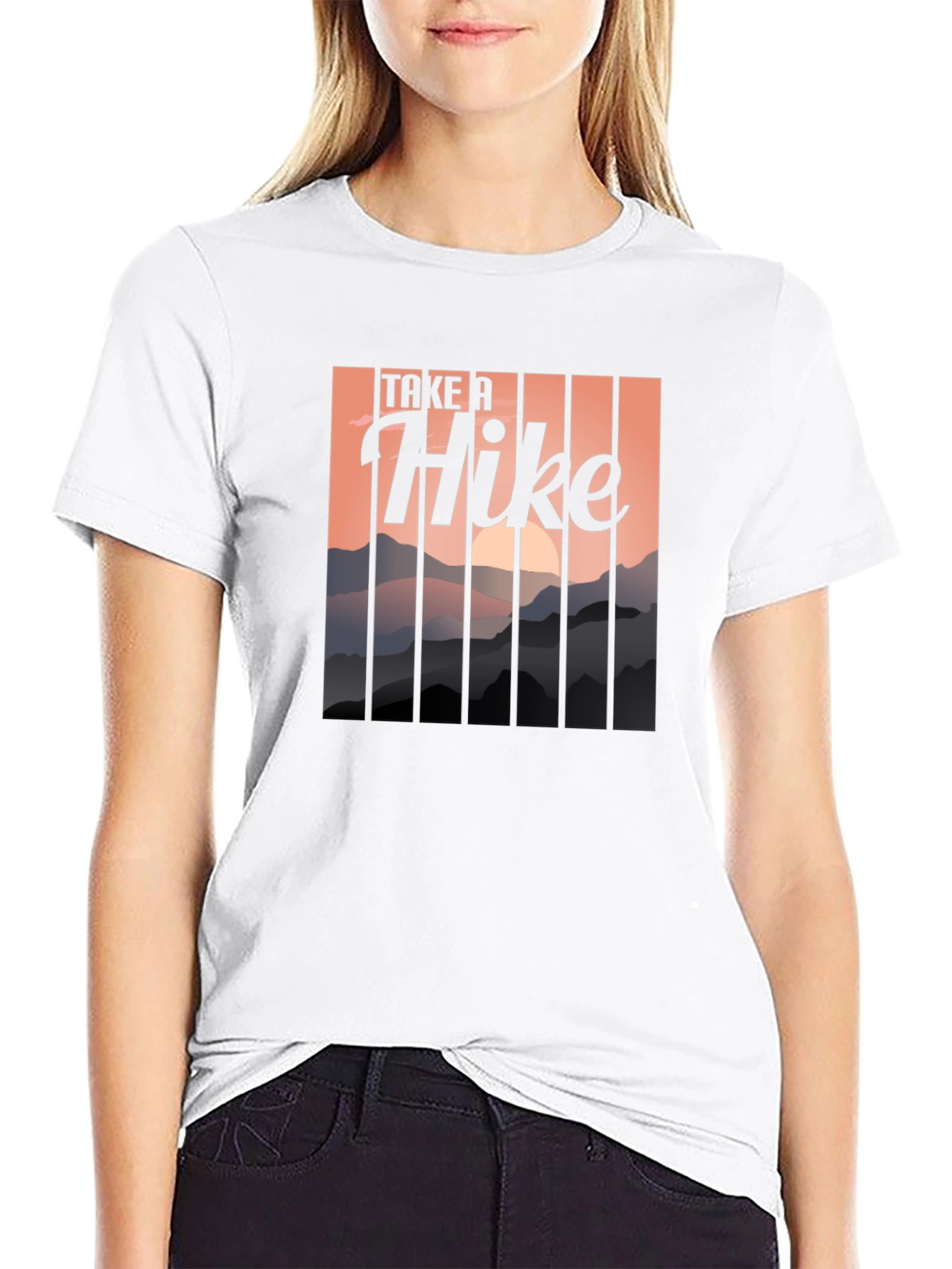 Take a Hike Graphic Tee - Mountain Adventure Shirt