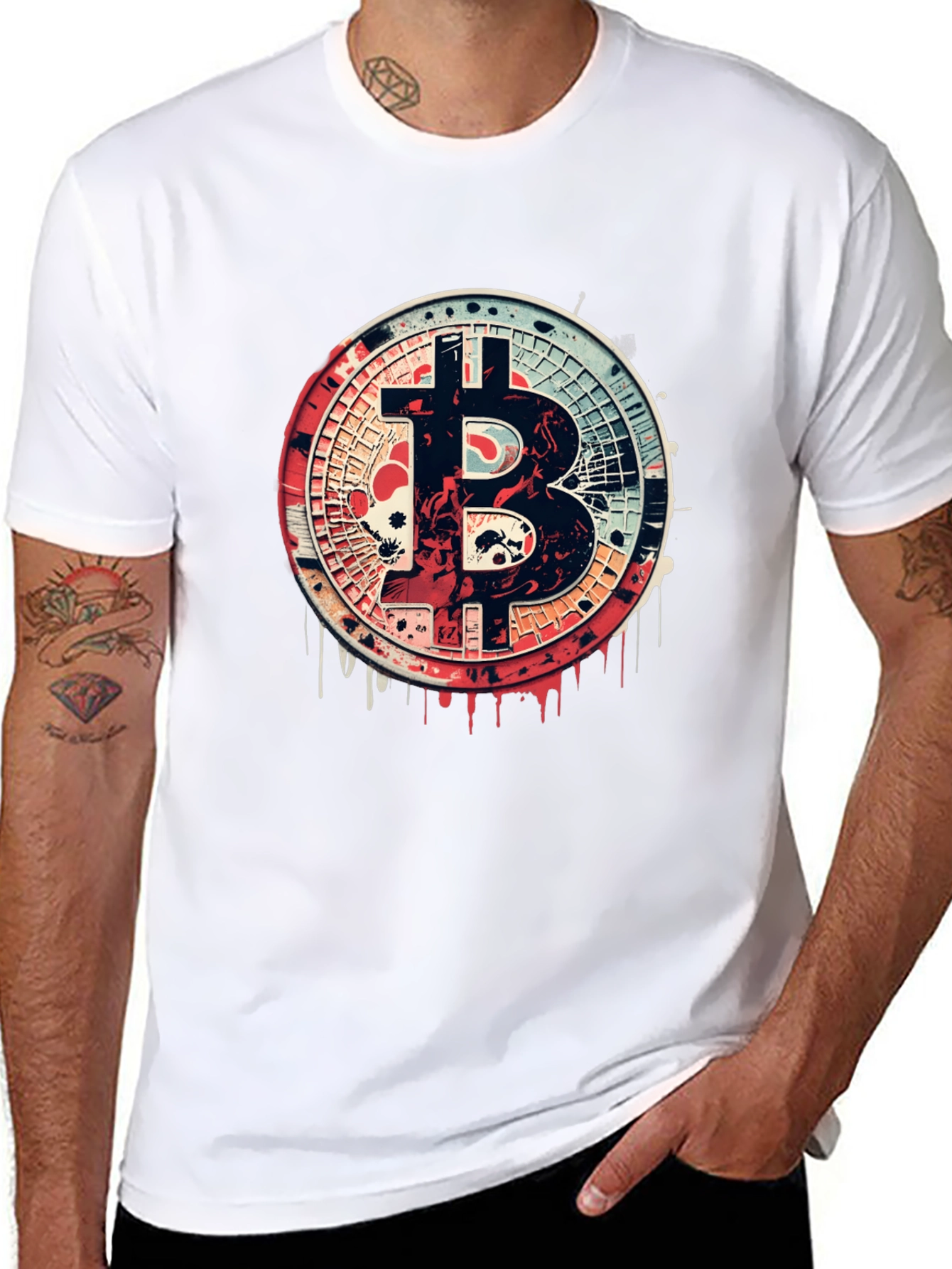 Bitcoin Graphic Tee - Crypto Currency Fashion