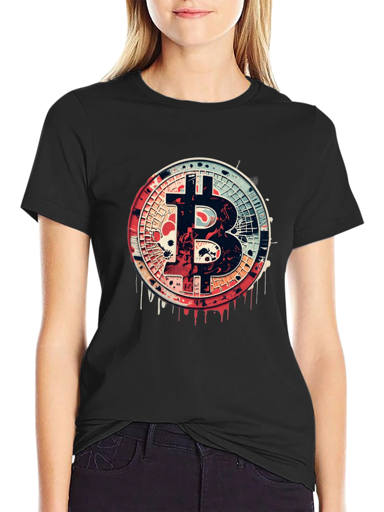 Bitcoin Graphic Tee - Crypto Currency Fashion