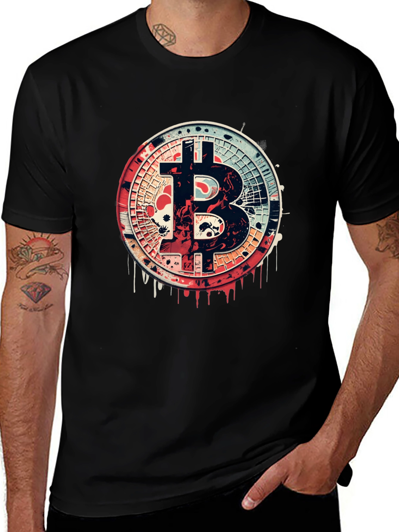 Bitcoin Graphic Tee - Crypto Currency Fashion
