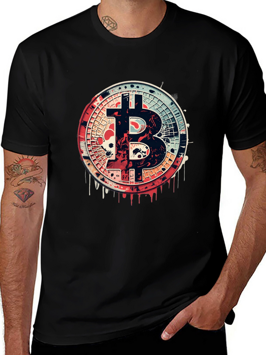 Bitcoin Graphic Tee - Crypto Currency Fashion