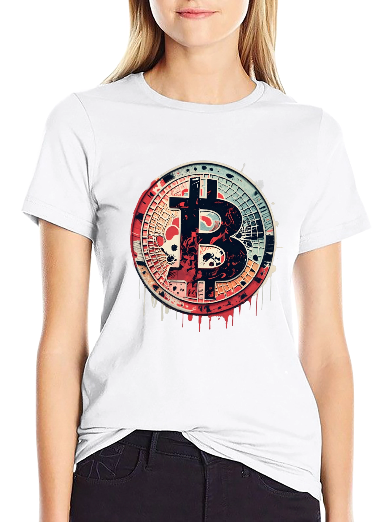 Bitcoin Graphic Tee - Crypto Currency Fashion