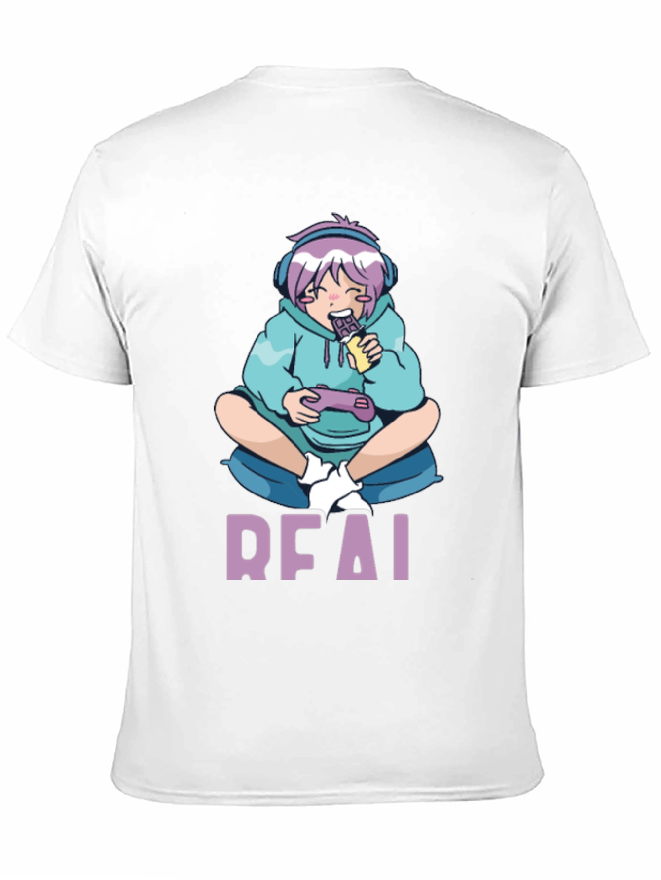 Anime Gamer Black T-Shirt