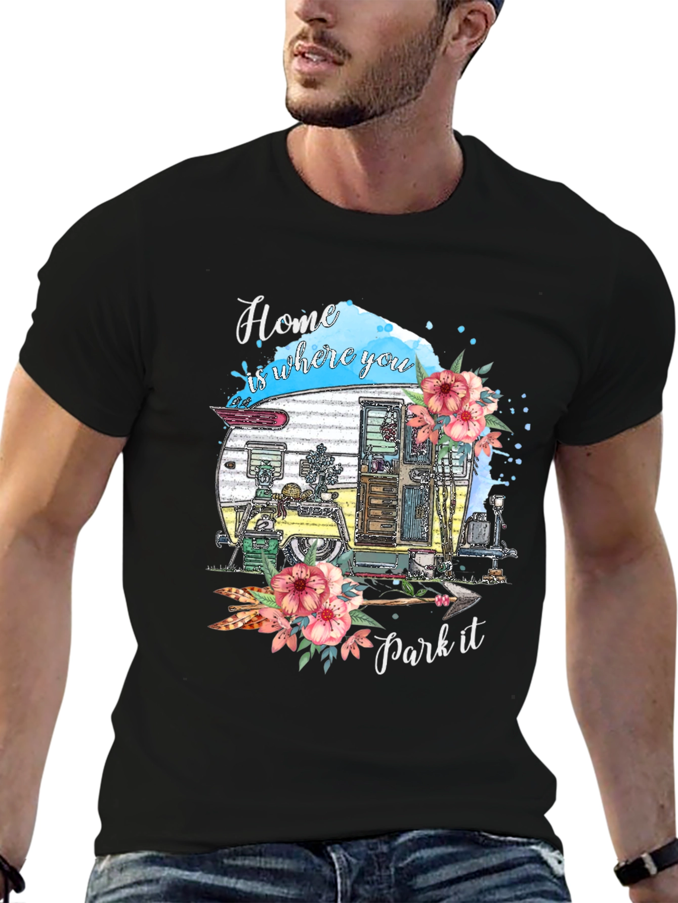 Home is Where You Park It Graphic Tee