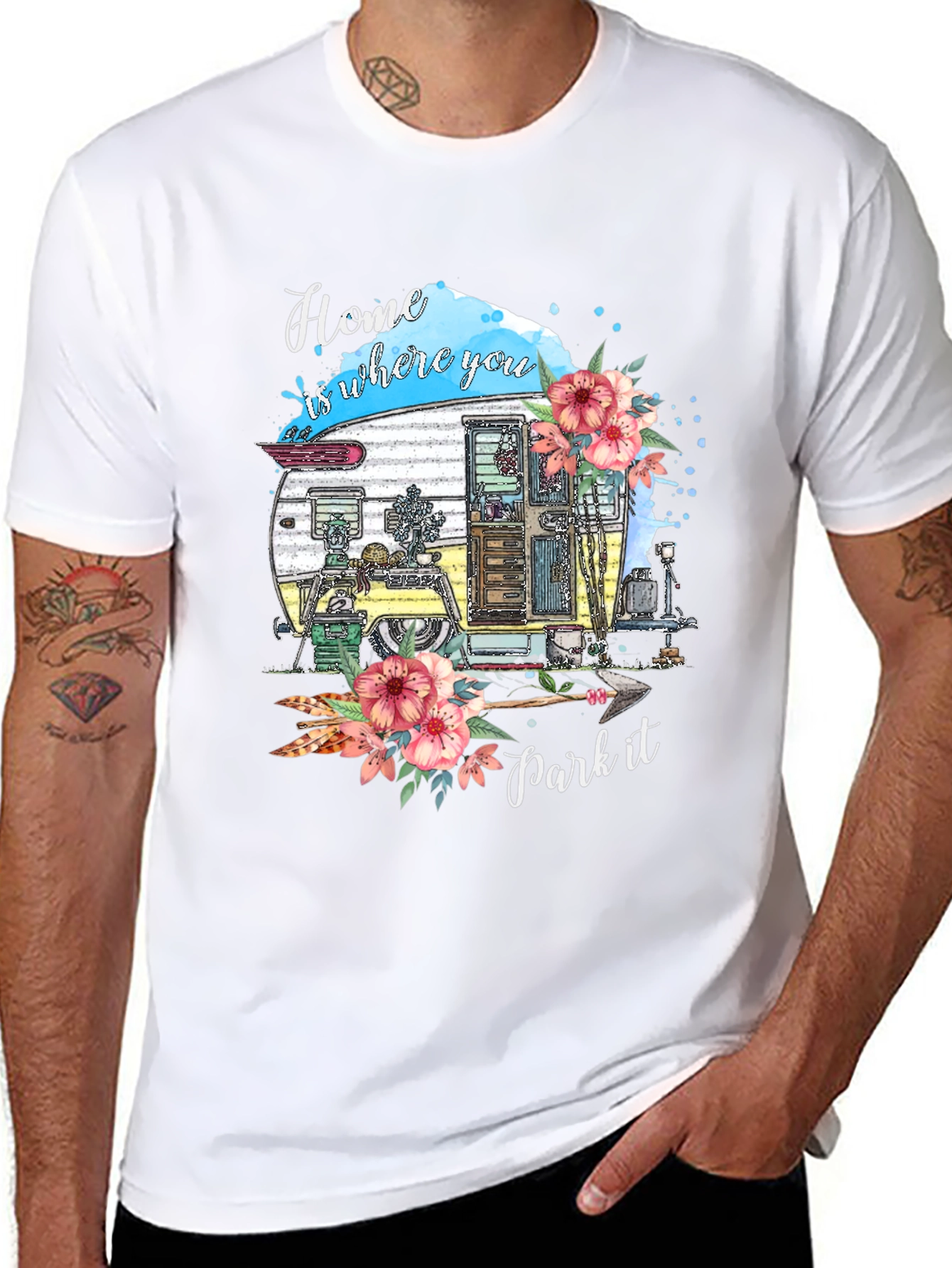 Home is Where You Park It Graphic Tee