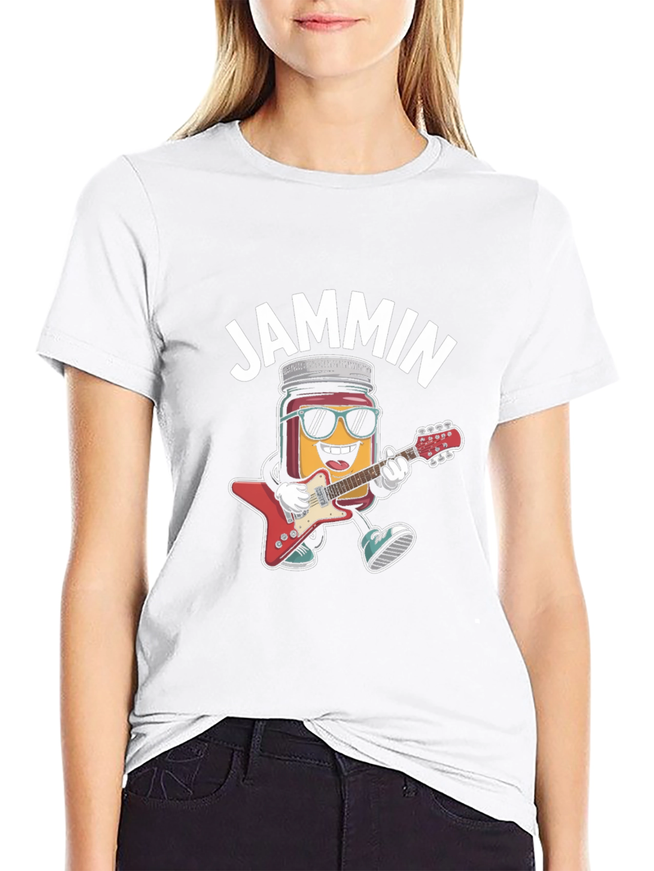 Jammin Guitar Jar T-Shirt - Rock On!