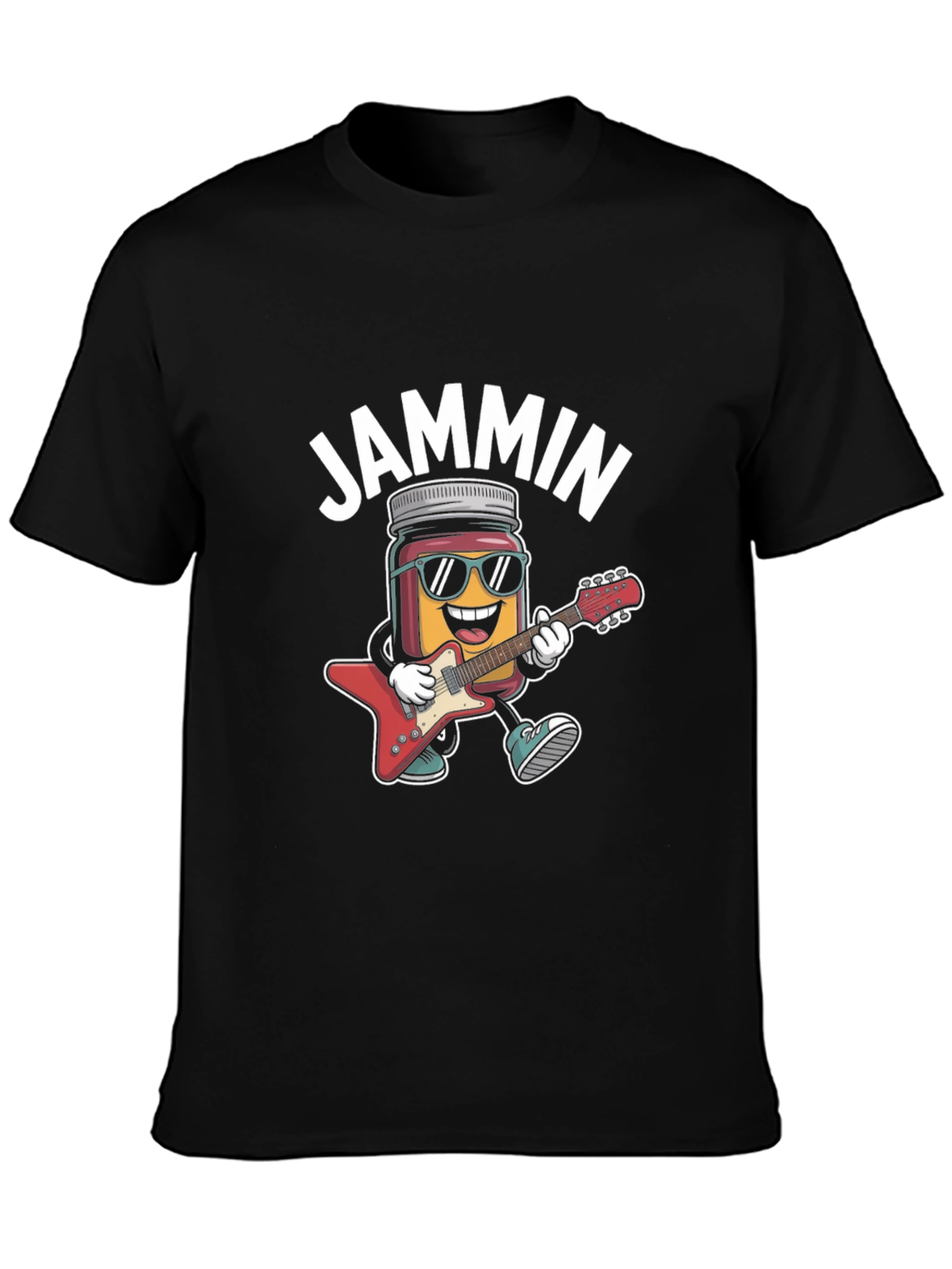 Jammin Guitar Jar T-Shirt - Rock On!